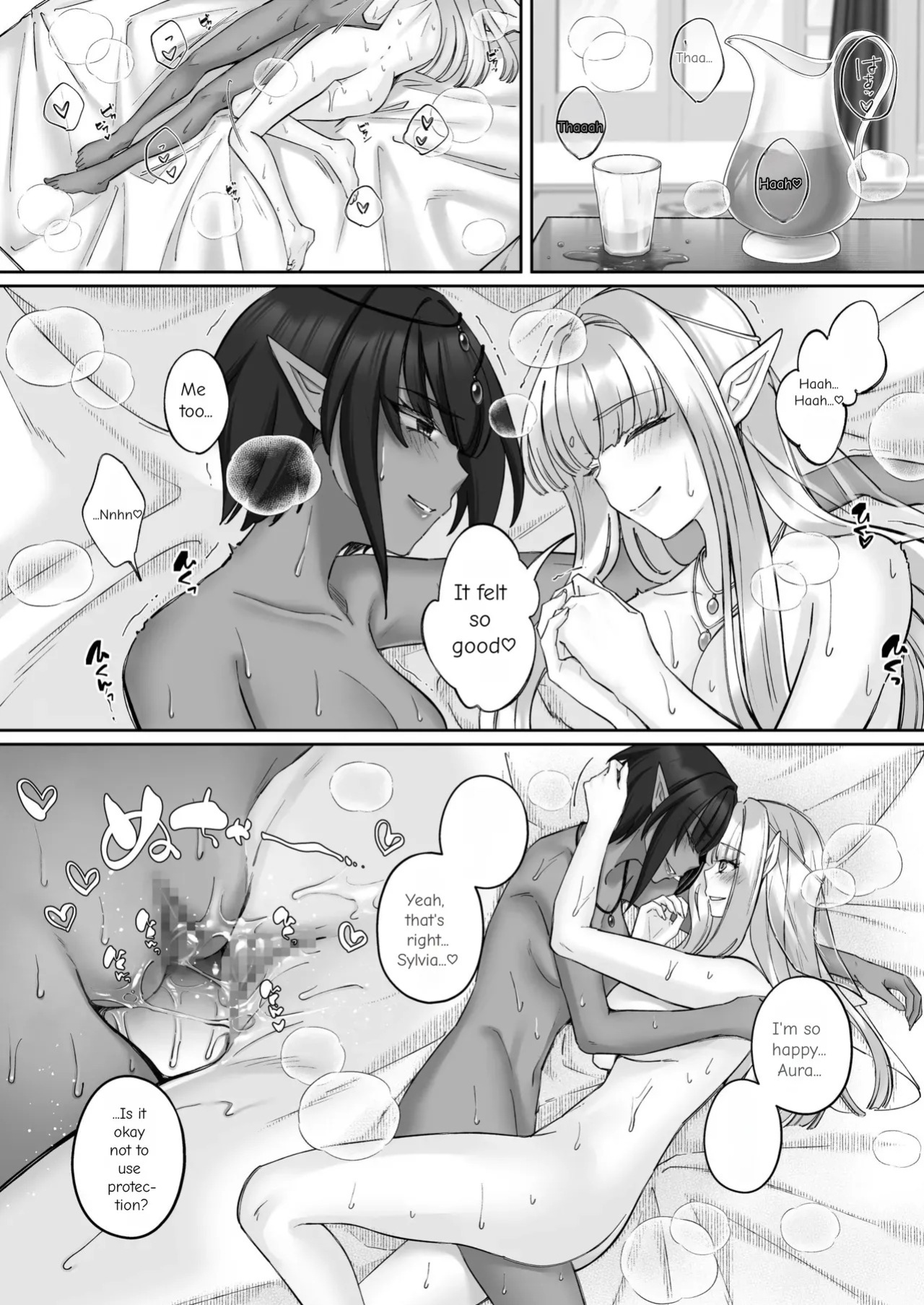 [Seika Kairaku Shoten (Chocomint)] The Fall of the Elves: Imprinting Lewd Marks on Elves and Turning Them into Lesbians [Digital Download Version]