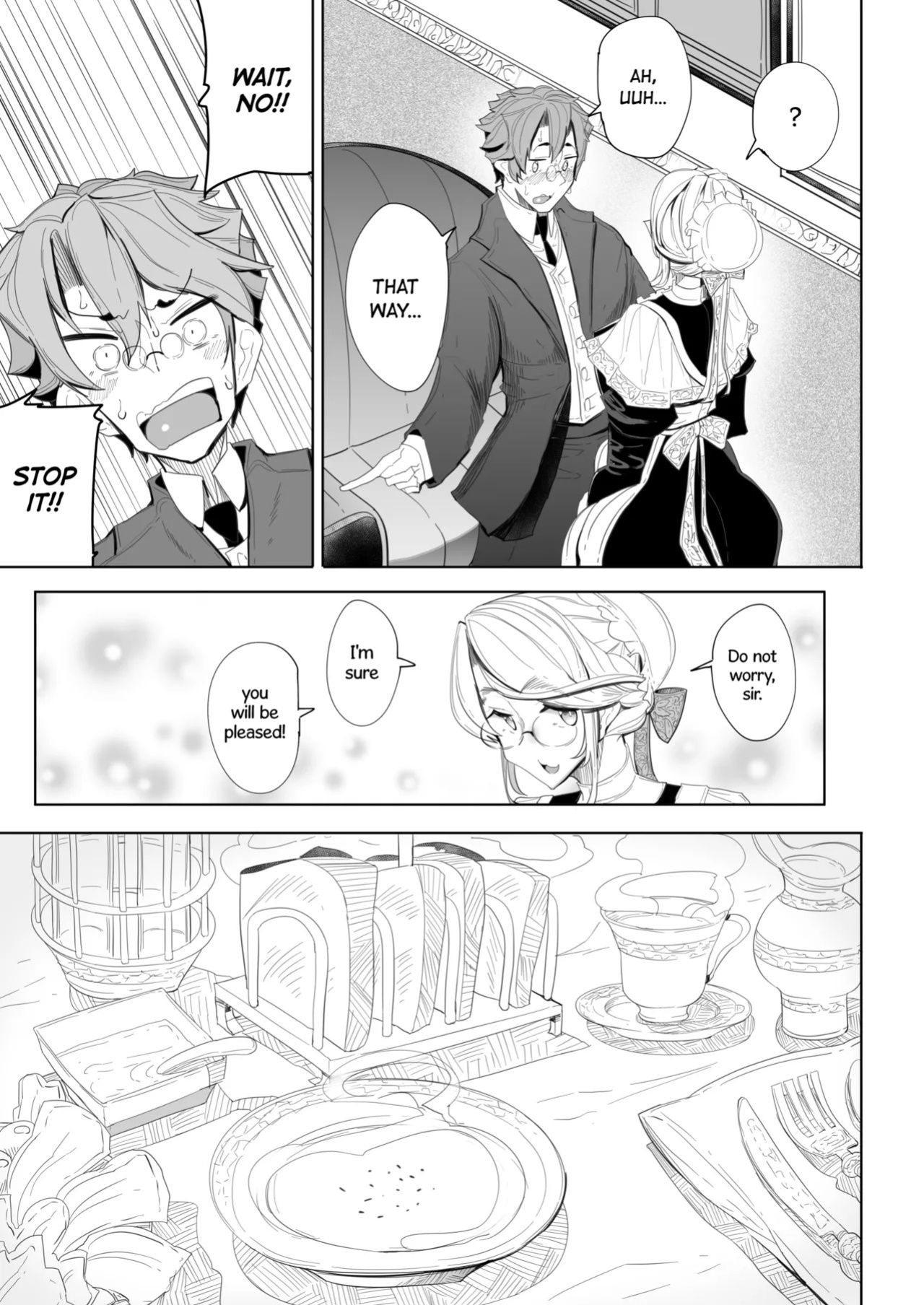 [Metro Notes (Tsumetoro)] Gentleman’s Maid Sophie (COMPLETE) [Decensored]