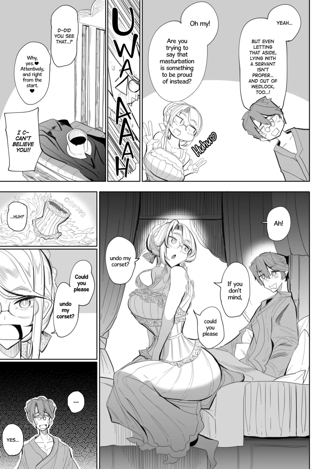 [Metro Notes (Tsumetoro)] Gentleman’s Maid Sophie (COMPLETE) [Decensored]