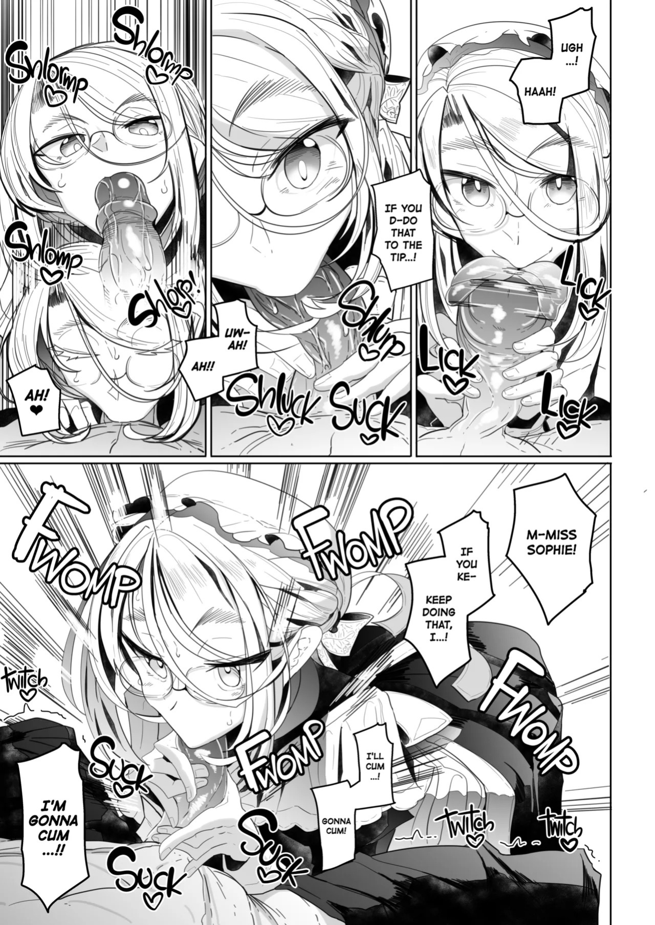 [Metro Notes (Tsumetoro)] Gentleman’s Maid Sophie (COMPLETE) [Decensored]