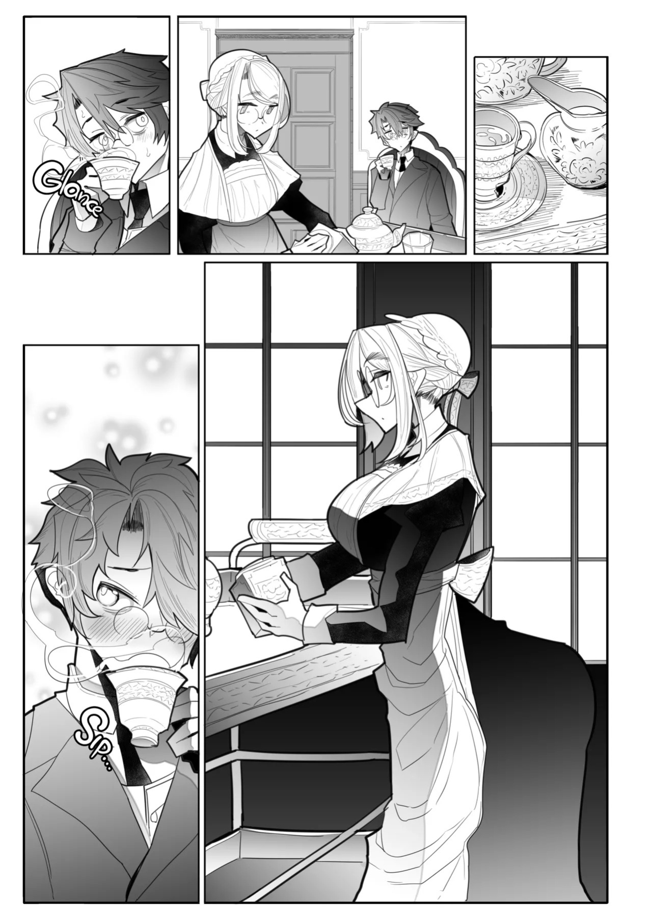 [Metro Notes (Tsumetoro)] Gentleman’s Maid Sophie (COMPLETE) [Decensored]