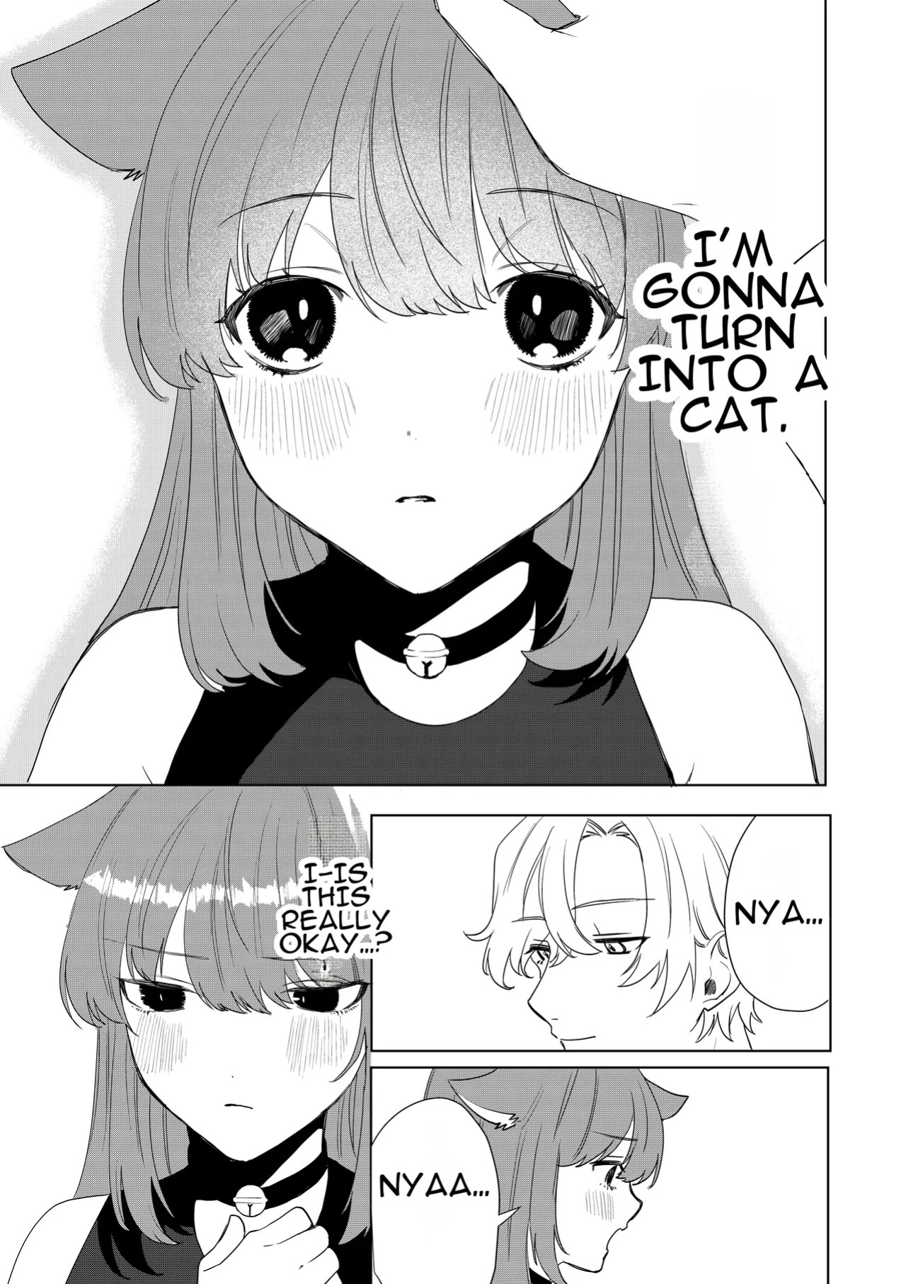 [Amulai Okashi Seisakusho (Hoshino Iro)] Boku ga TS Saserarete, Shiawasena Mesu Neko Toshite Kawareru Hanashi | The Story of How I Was Turned into a TS Woman and Kept as a Happy Female Cat