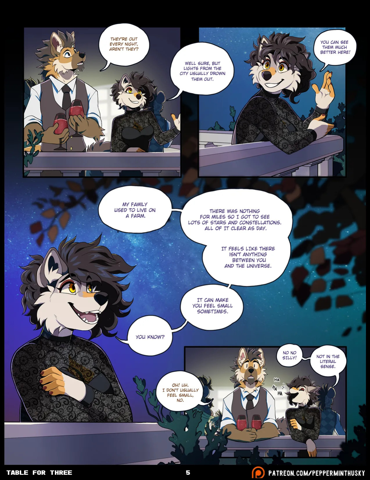 [PeppermintHusky (Roanoak/Ace)] Table for Three: Remix (Incomplete)