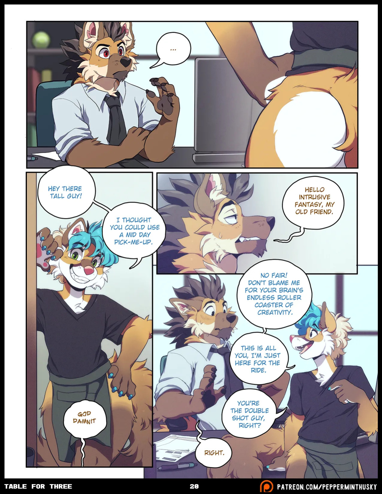 [PeppermintHusky (Roanoak/Ace)] Table for Three: Remix (Incomplete)