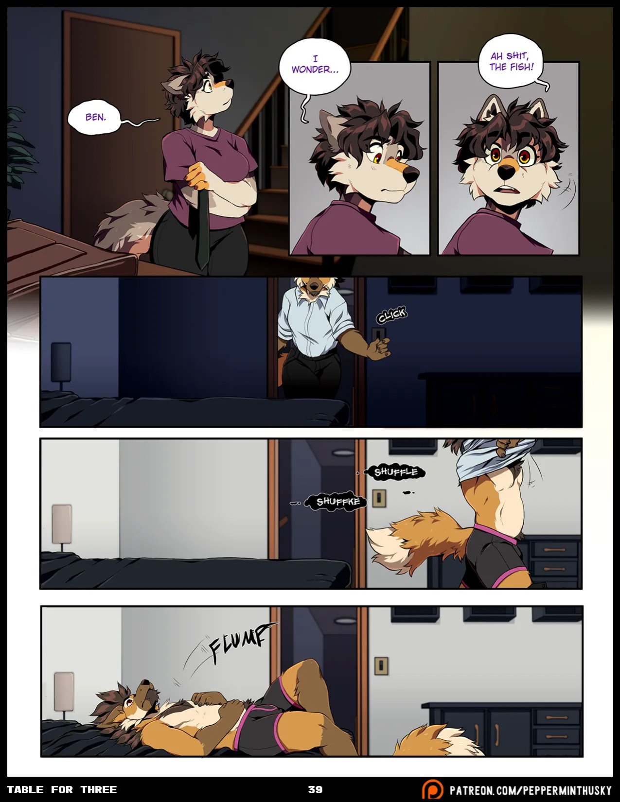 [PeppermintHusky (Roanoak/Ace)] Table for Three: Remix (Incomplete)