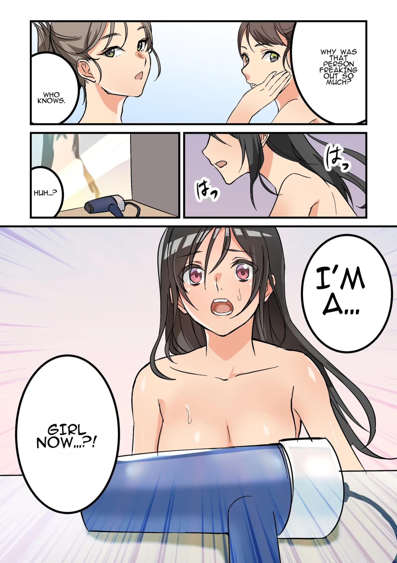 [TSF no F (Mugen no Sudadokei)] Ore ga Mmae no Yome de Omae ga Orenoyome de ~ Kasutamudouru de Engeiji ~ | I'm Your Wife And You're My Wife ~ Engaged With a Custom Doll ~