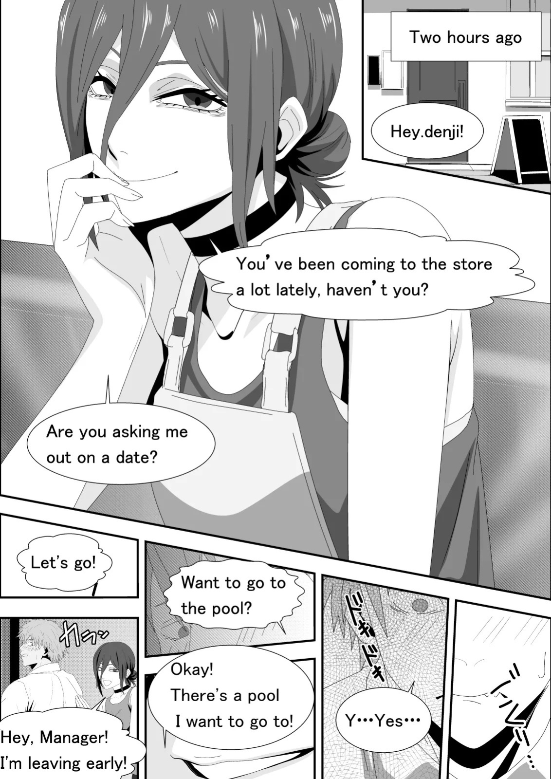 [PURPLE HAZE (Lime)] The Slut Girl 3rd Costume (Chainsaw Man) [English] [MTL]