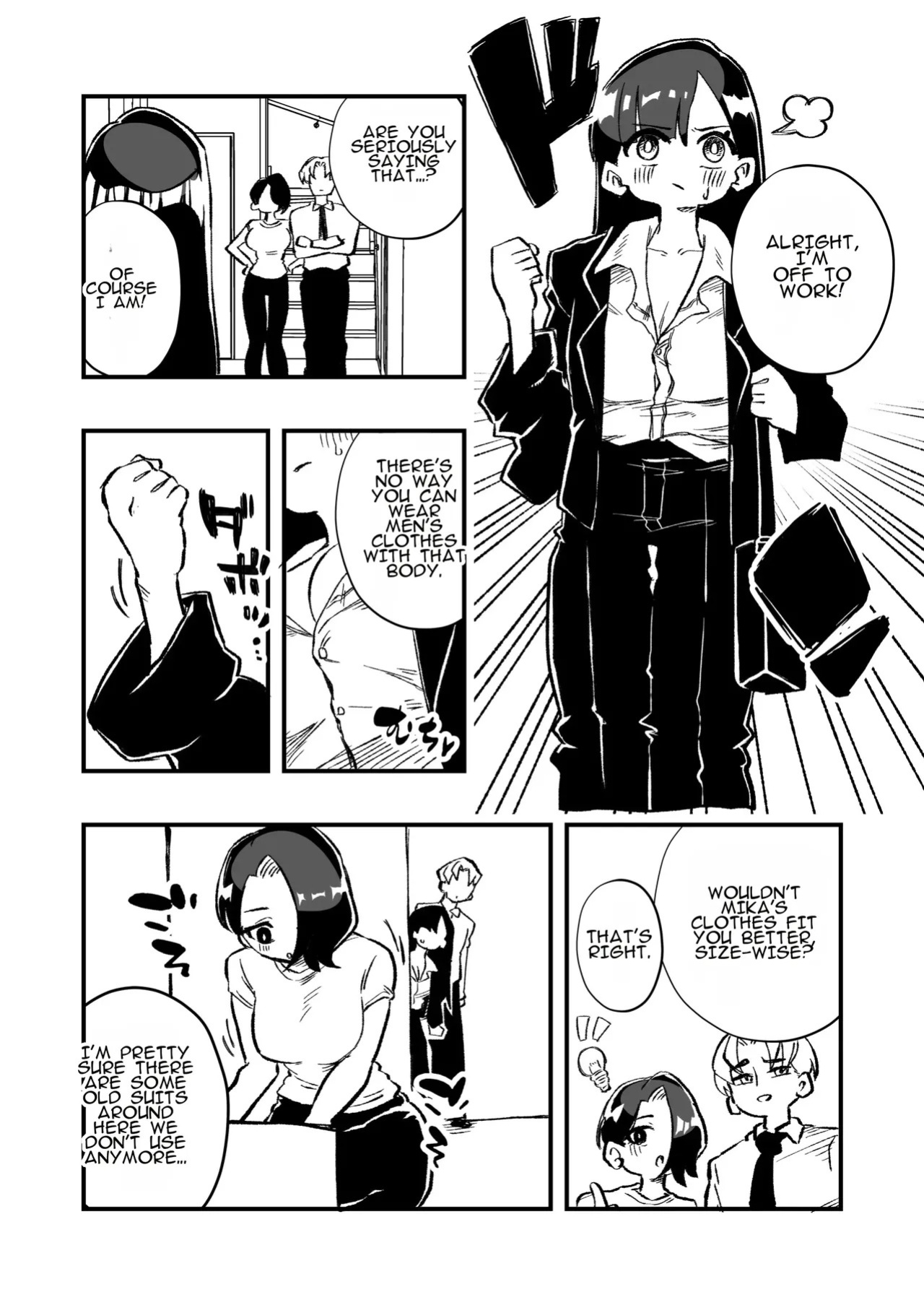 [Niello Kouzan (Niello KYO)] Nyotaika → Otto Shikkaku Uwaki Aite to no Dorei Musume e | Gender Swap → Disqualified as a Husband: Turned into a Slave Girl for His Wife's Lover