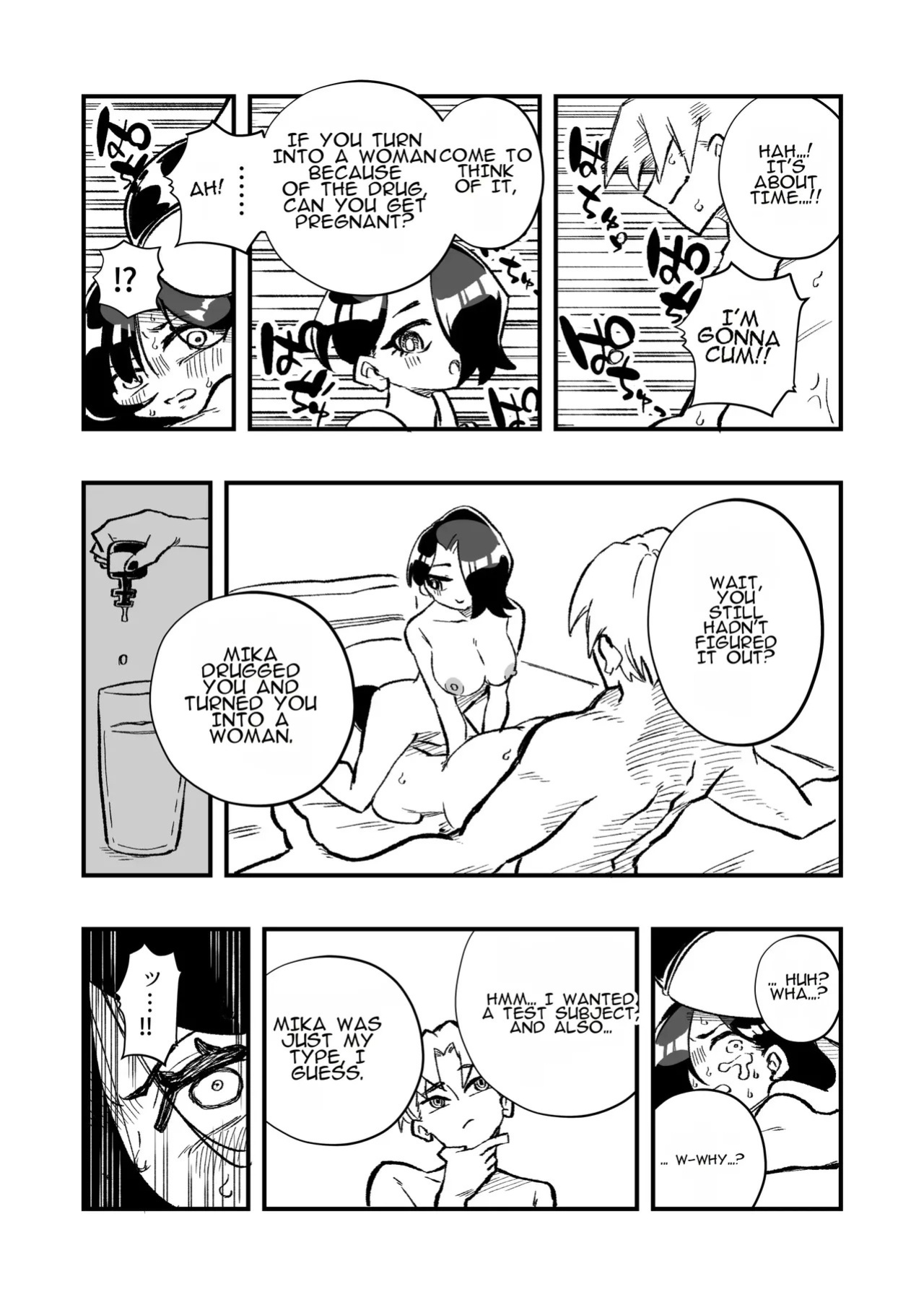 [Niello Kouzan (Niello KYO)] Nyotaika → Otto Shikkaku Uwaki Aite to no Dorei Musume e | Gender Swap → Disqualified as a Husband: Turned into a Slave Girl for His Wife's Lover