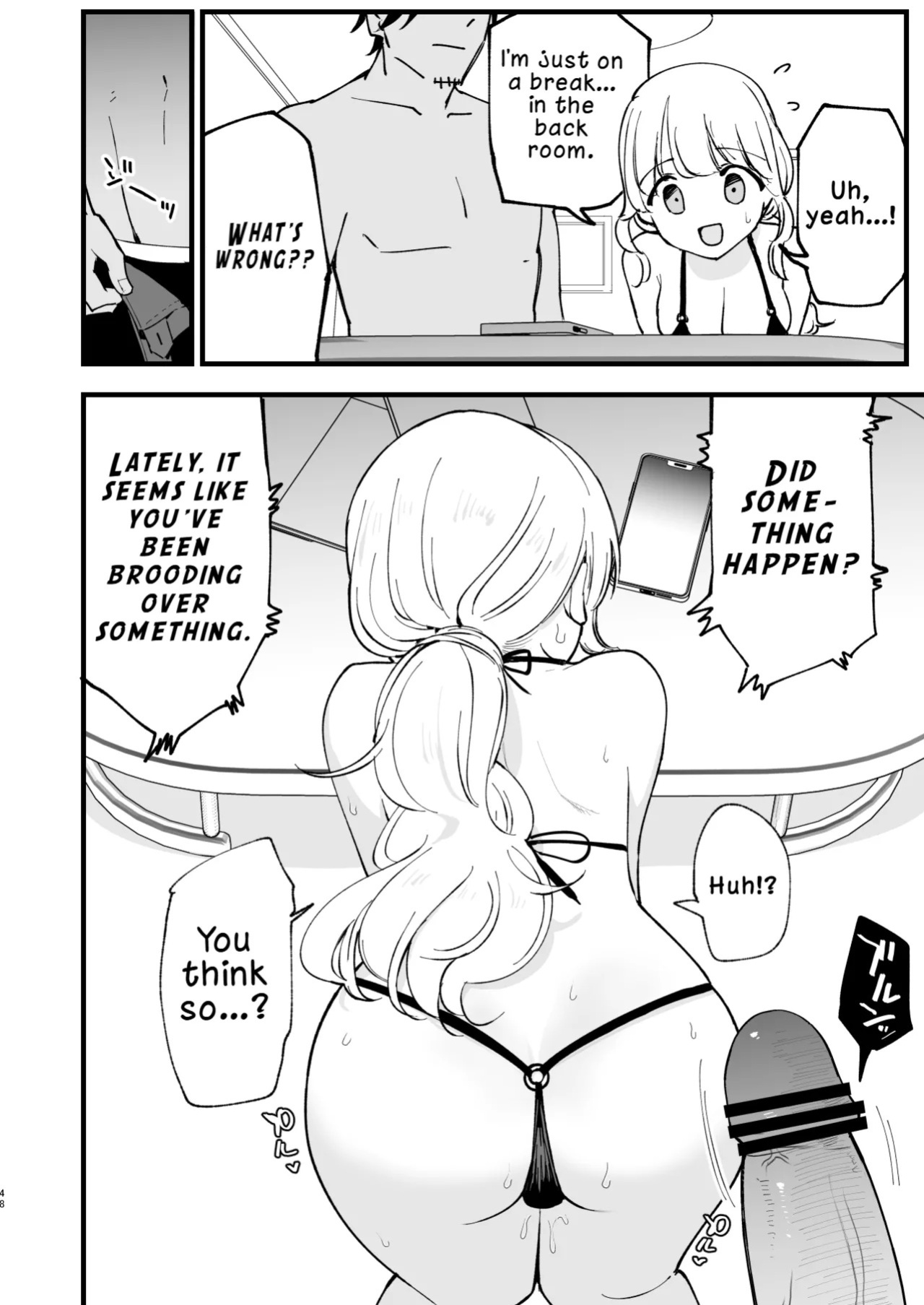 [Shironegiya (miya9)] Boku no Kanojo wa Cafe Tenin 2 ~Netorare, Ochite~ | My Girlfriend is a Cafe Waitress 2 ~Cuckolded and Fallen~ [English] [LKK•Scans] [Digital]