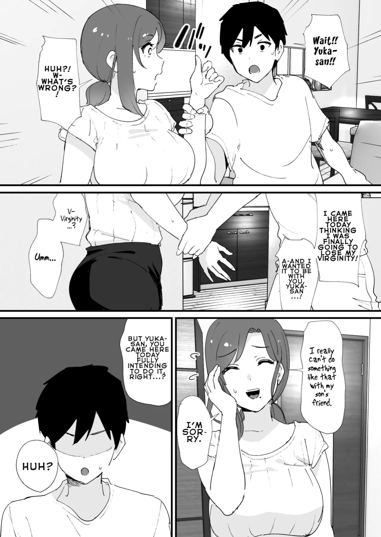 [Okuta Koubou (Okuta)] Akogare no Tomo Mama to Matching Shita Ken | The Time I Matched With My Admired Friend's Mom [English] [LKK•Scans] [Digital]