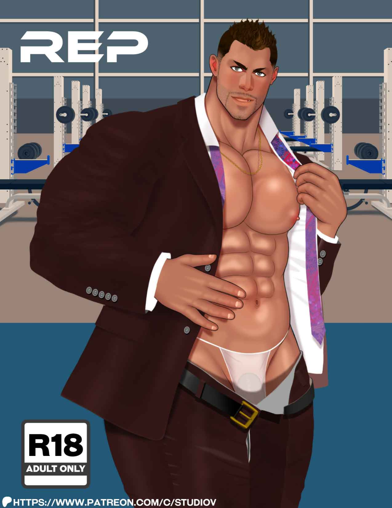 [Shirokuma Danshi (Studio V)] REP