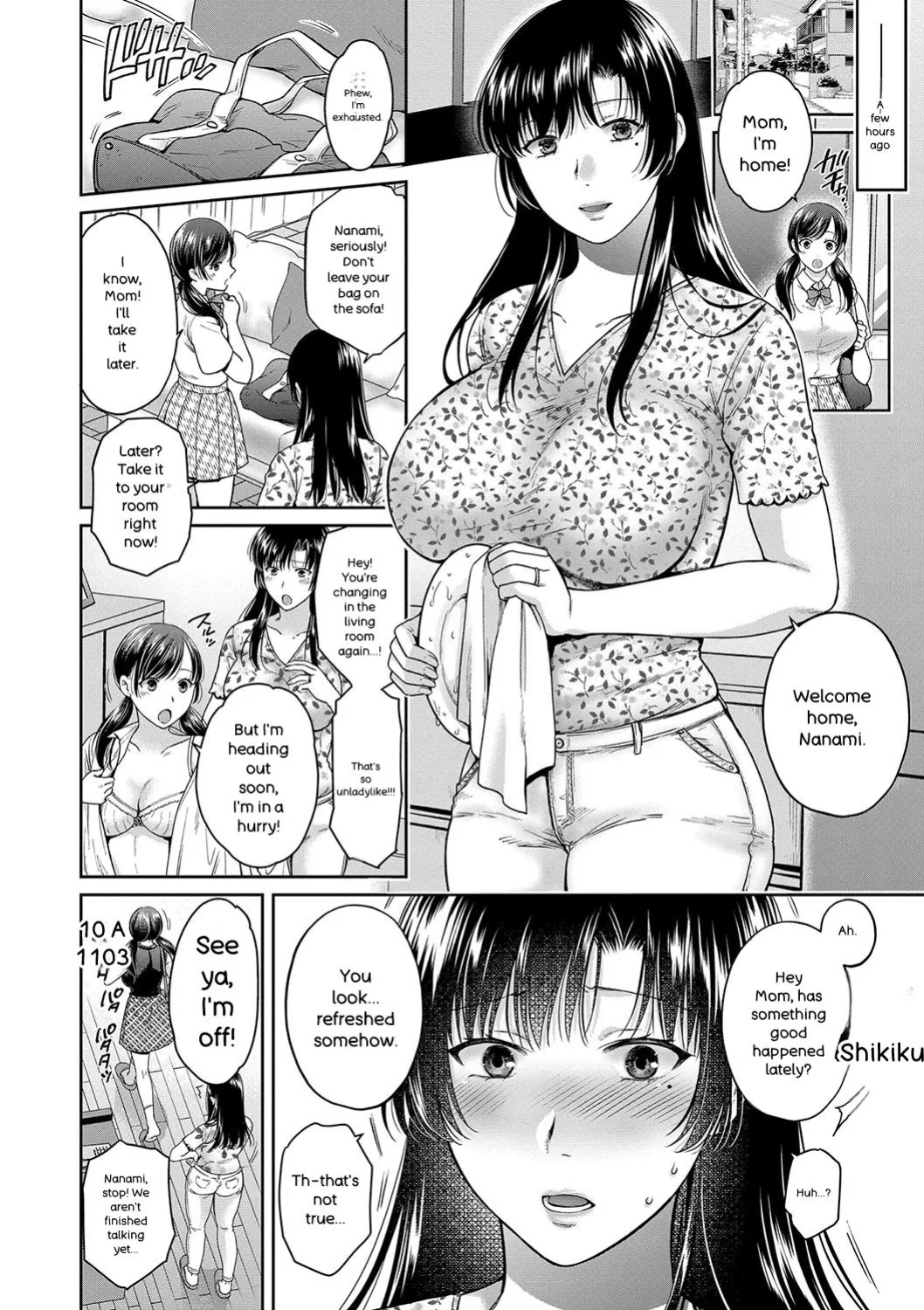 [Harusawa] Henyou Suru Oyako Etsuraku ni Mezameru Karada, Yokubou ni Ochiru Kokoro [Digital] [ENGLISH]