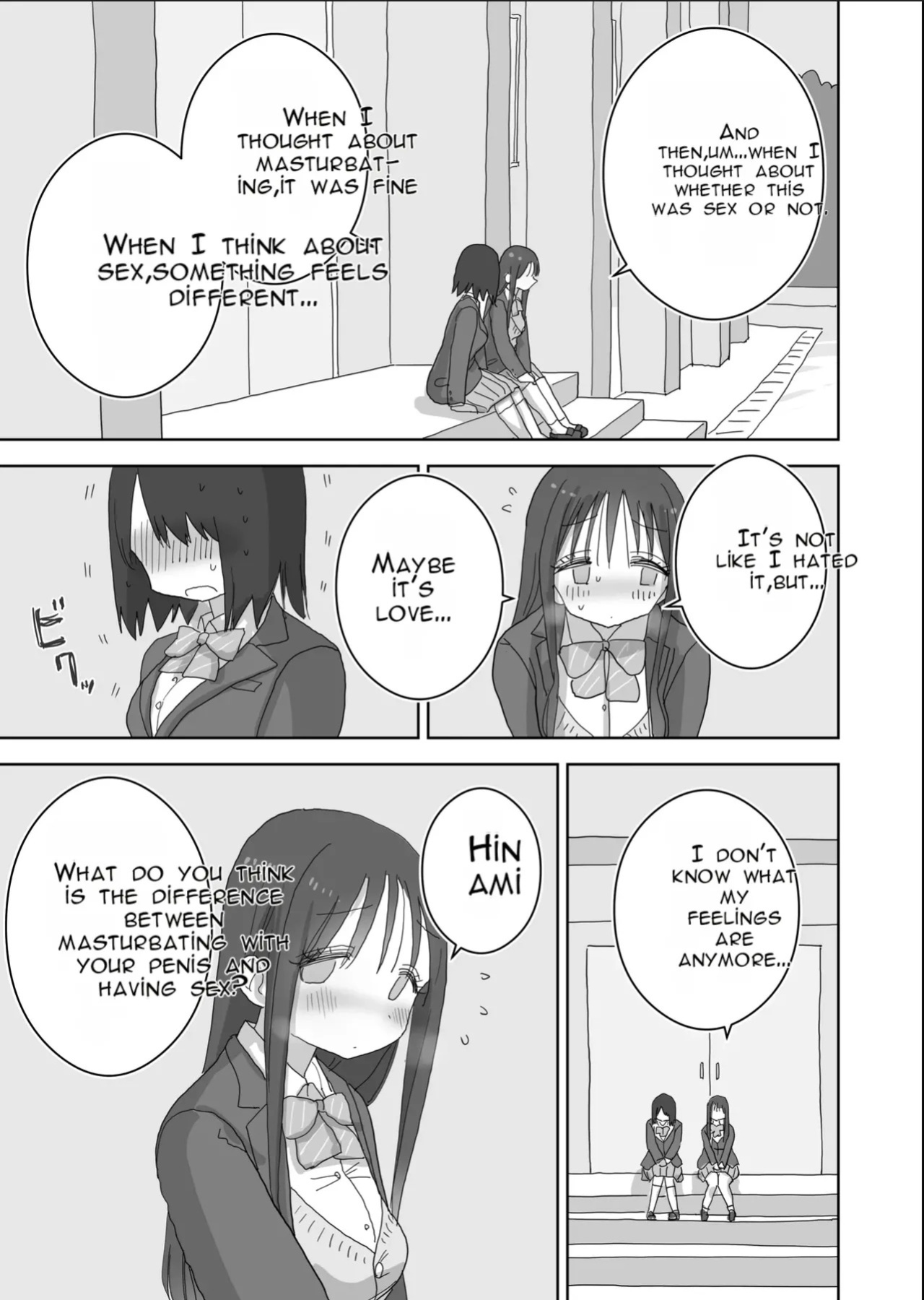 [Hiyashi Makura] Onatomo: The Story of How My Room Became the Class Girls' Masturbation Room - Part 3 (AI Translated)