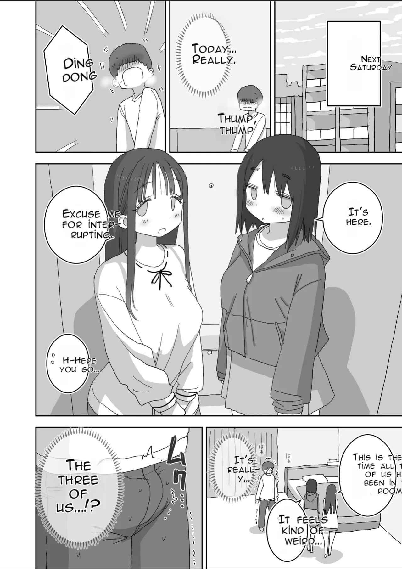 [Hiyashi Makura] Onatomo: The Story of How My Room Became the Class Girls' Masturbation Room - Part 3 (AI Translated)