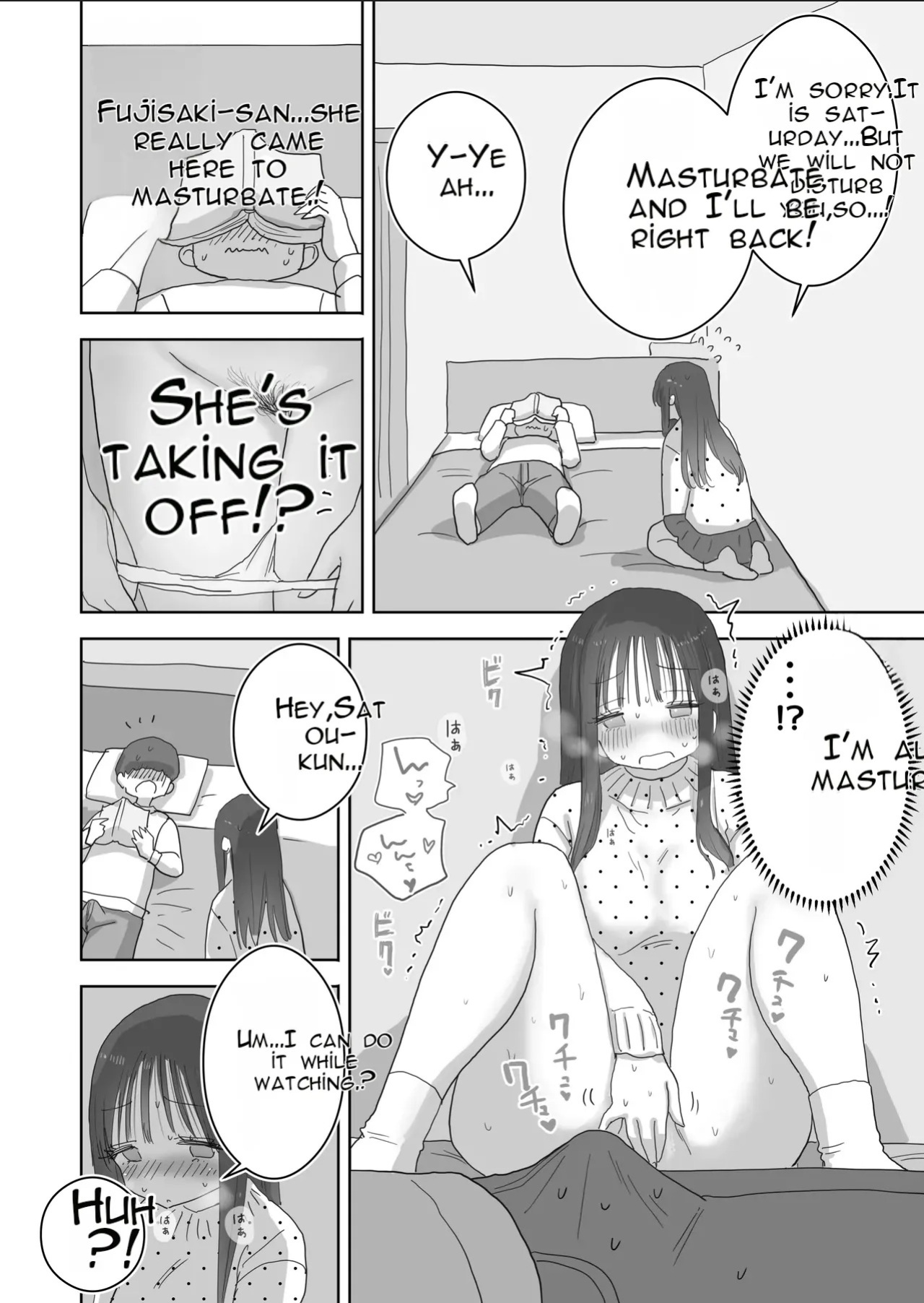 [Hiyashi Makura] The Story of How My Room Became the Class Girls' Masturbation Room - Part 2 (AI Translated)
