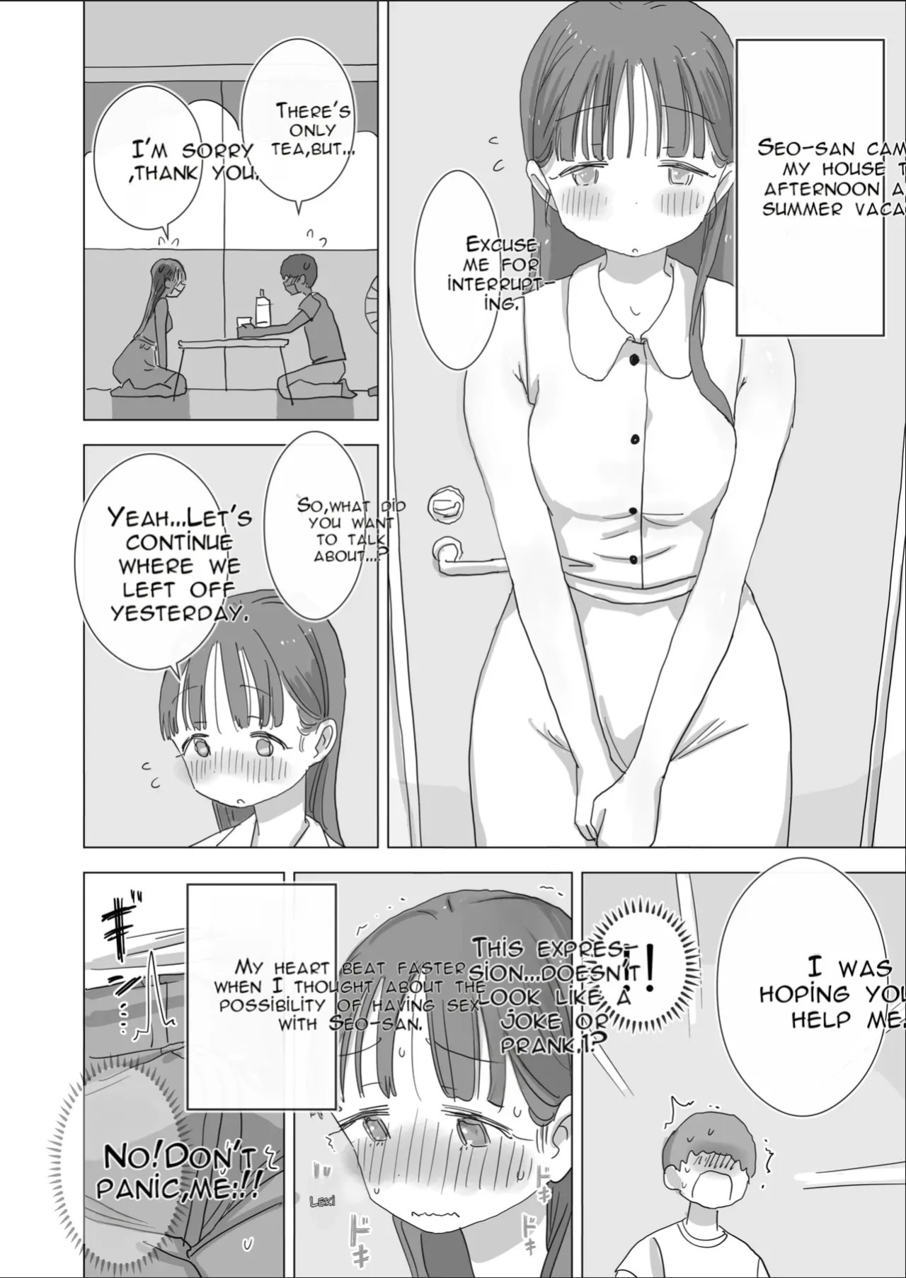[Hiyashi Makura] Toaru Natsuyasumi no Chitsunai Hounyou Renshuu Nisshi - Boku no Daisuki na Seo-san o Shoubenki toshite Shiyou Shita 28-nichikan | A Certain Summer Vacation: A Diary of Vaginal Urination Training—28 Days of Using My Beloved Seo-san as a Ur