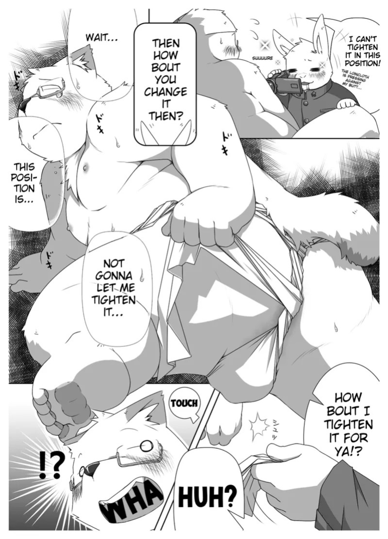 (Kansai Kemoket 5) (Korokke) The Secret Lesson: How to wear a Fundoshi - 1 [English] [Benjiboyo]