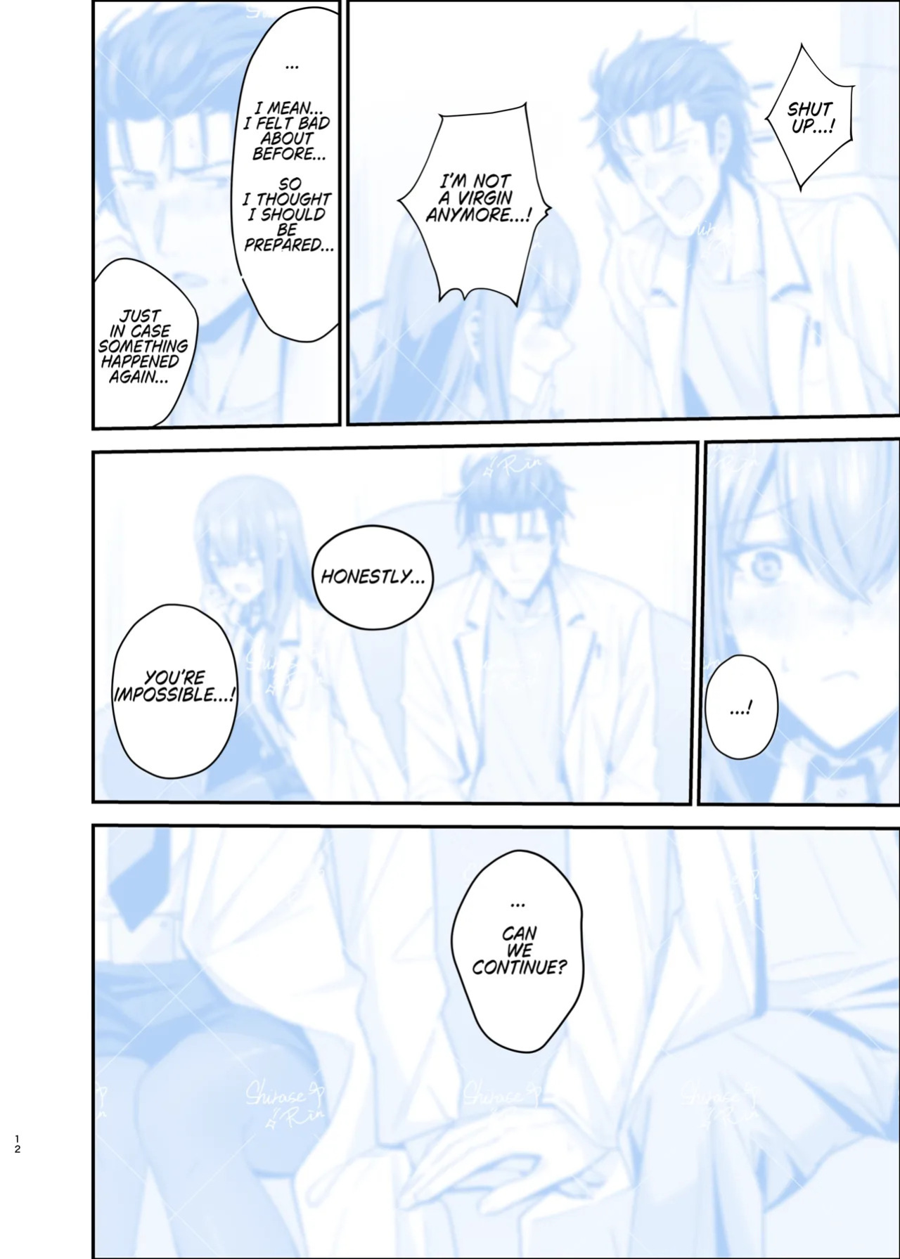 [Shirase Rin (Shirase Rin)] Shinjitsu Setsuzoku no Truth Line | Truth Line of Synchronicity (Steins;Gate) [English] [Digital]