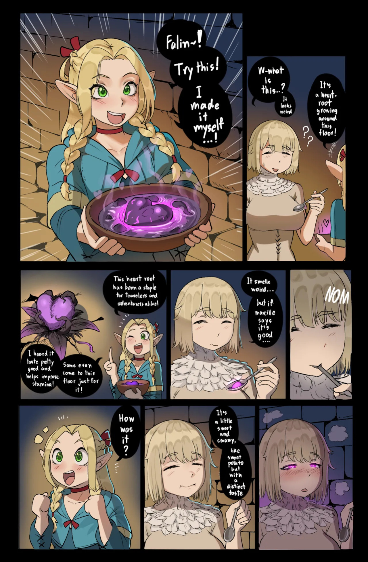 [Dajah] Marcille's suspicious stew (Delicious in Dungeon)