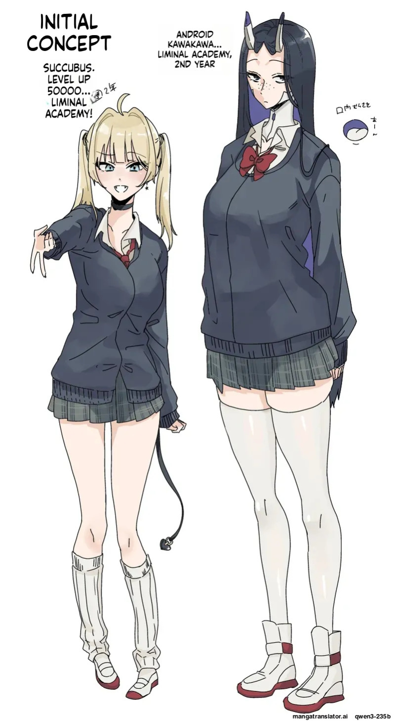 [Shafutsutei Shoudoku (Byakudan)] Houkago, Android to Succubus wa. | After School, Android and Succubus. [English] [Digital]