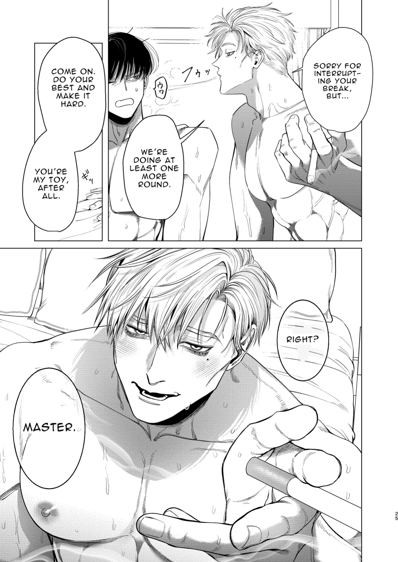 [KANIPANKO (Kanipan Munshamushi)] My Bodyguard is a Muscular Blonde and Horny Hunk?!