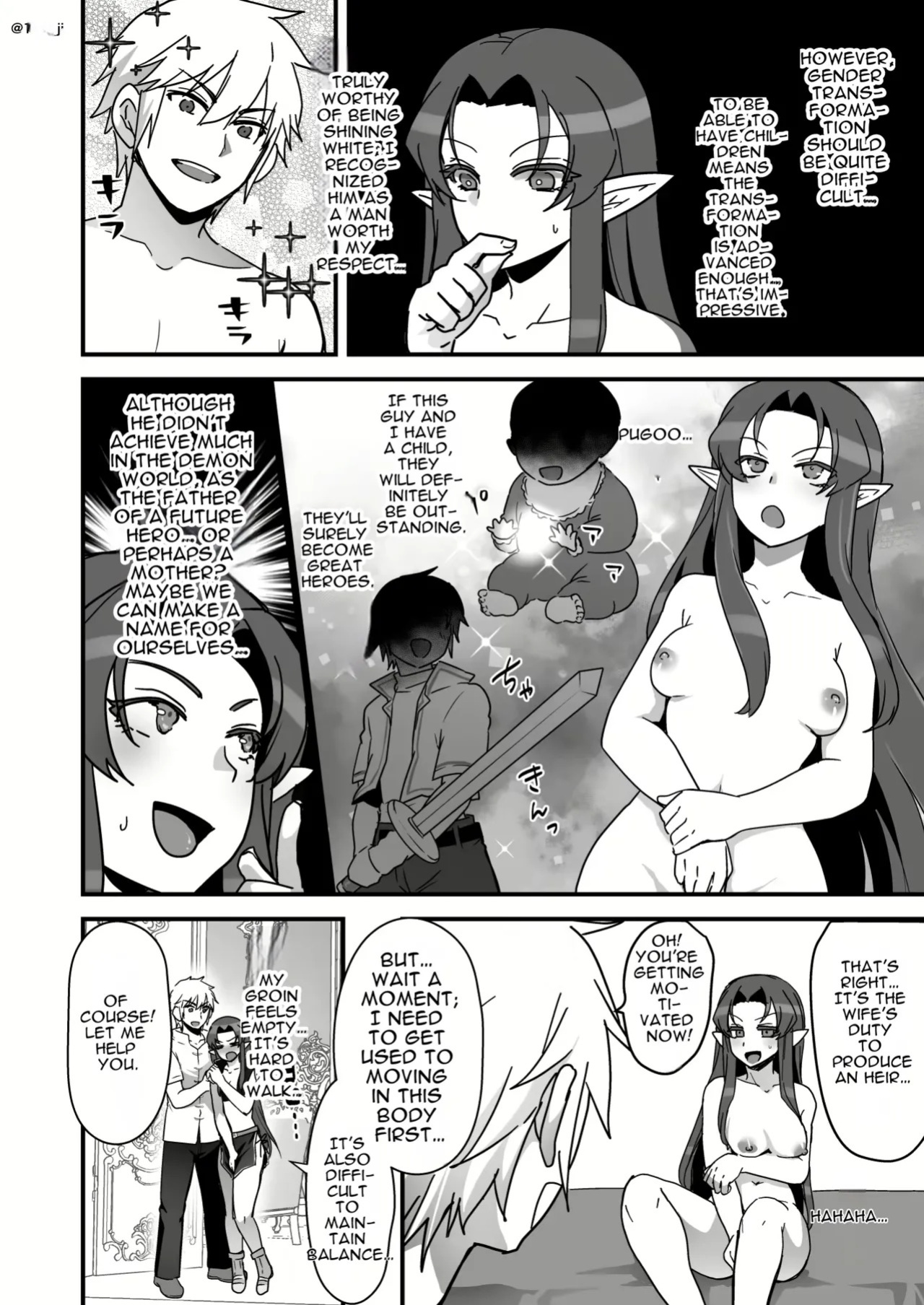 Maou-gun no Moto Kanbu ga Yuusha ni Makete Mesu ni Sareru Hanashi 4