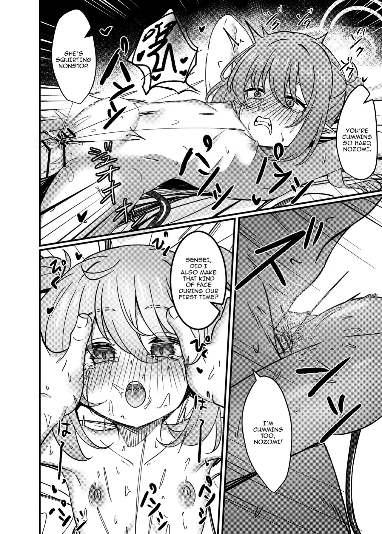 [DIUDADA (DIUDA)] Kantan de Hayai Doujinshi 04 Tetsudou no Futago Hen | Simple And Quick Doujinshi 04 - Train Twin Edition (Blue Archive) [Digital] [English] {Doujins.com}