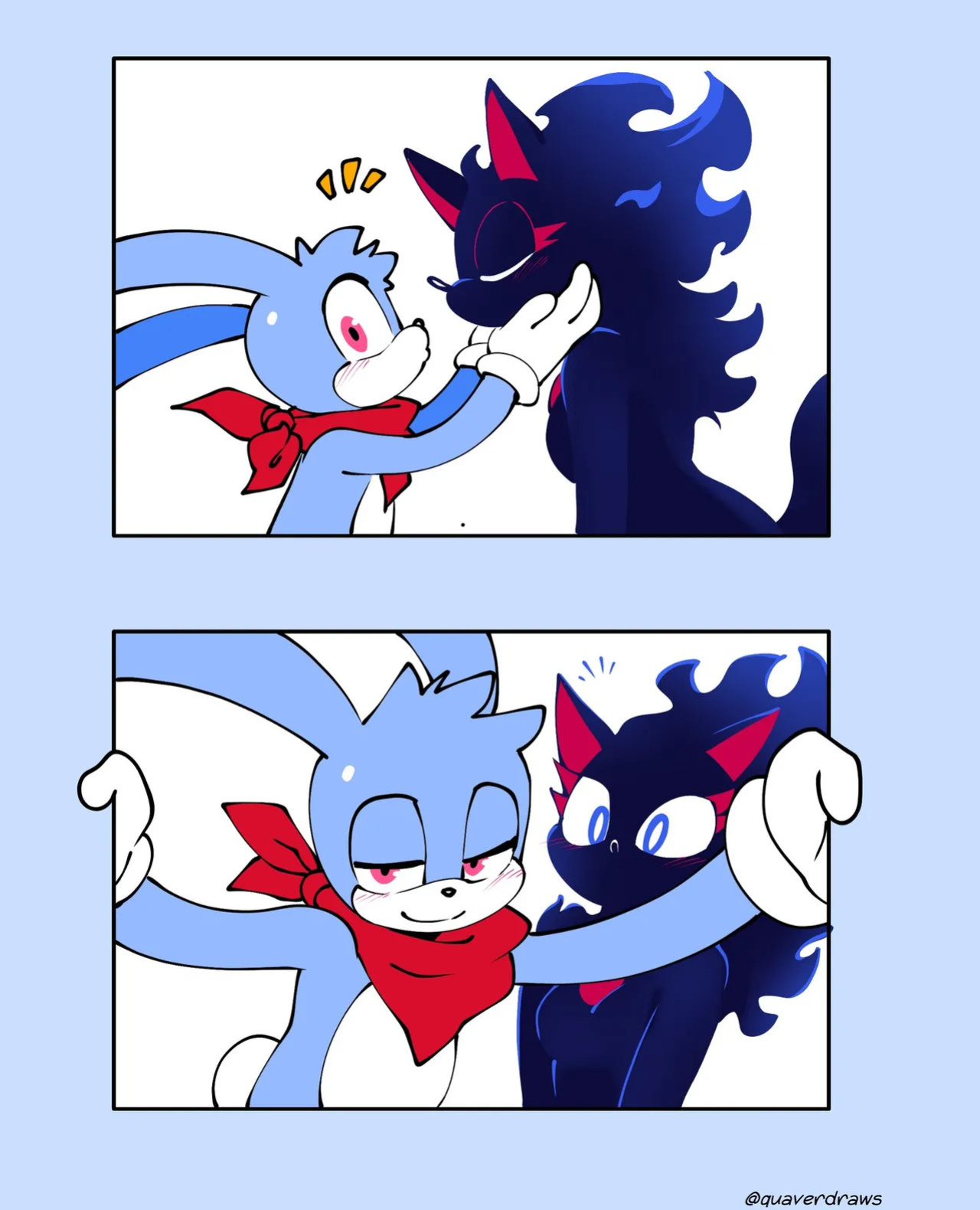[Quaverdraws] Rush to the Dreamland (Prototype Sonic AU)