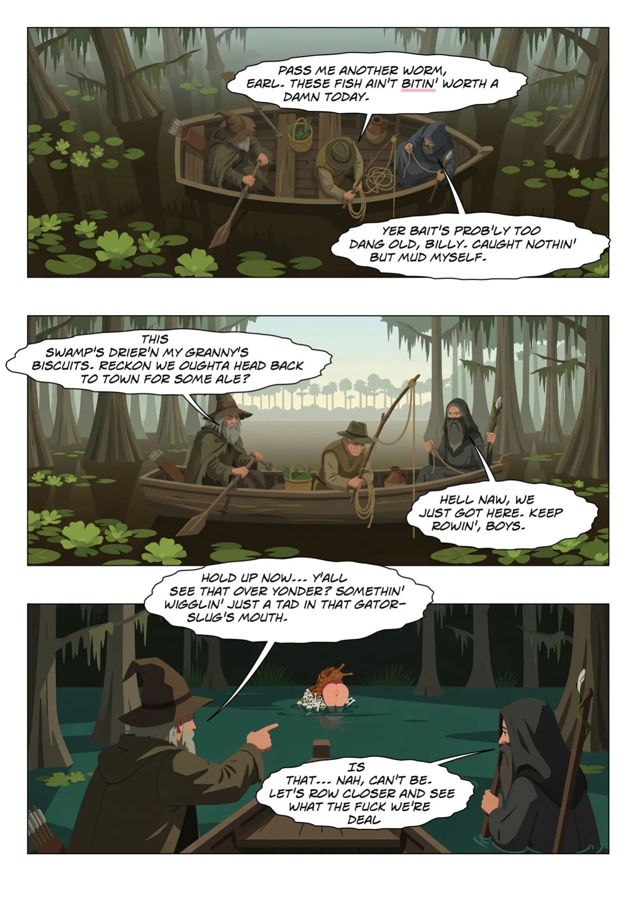 [Caro Dolor] Elven Follies 3 - Snails Pace (AI Generated) (partially Realistic AI)
