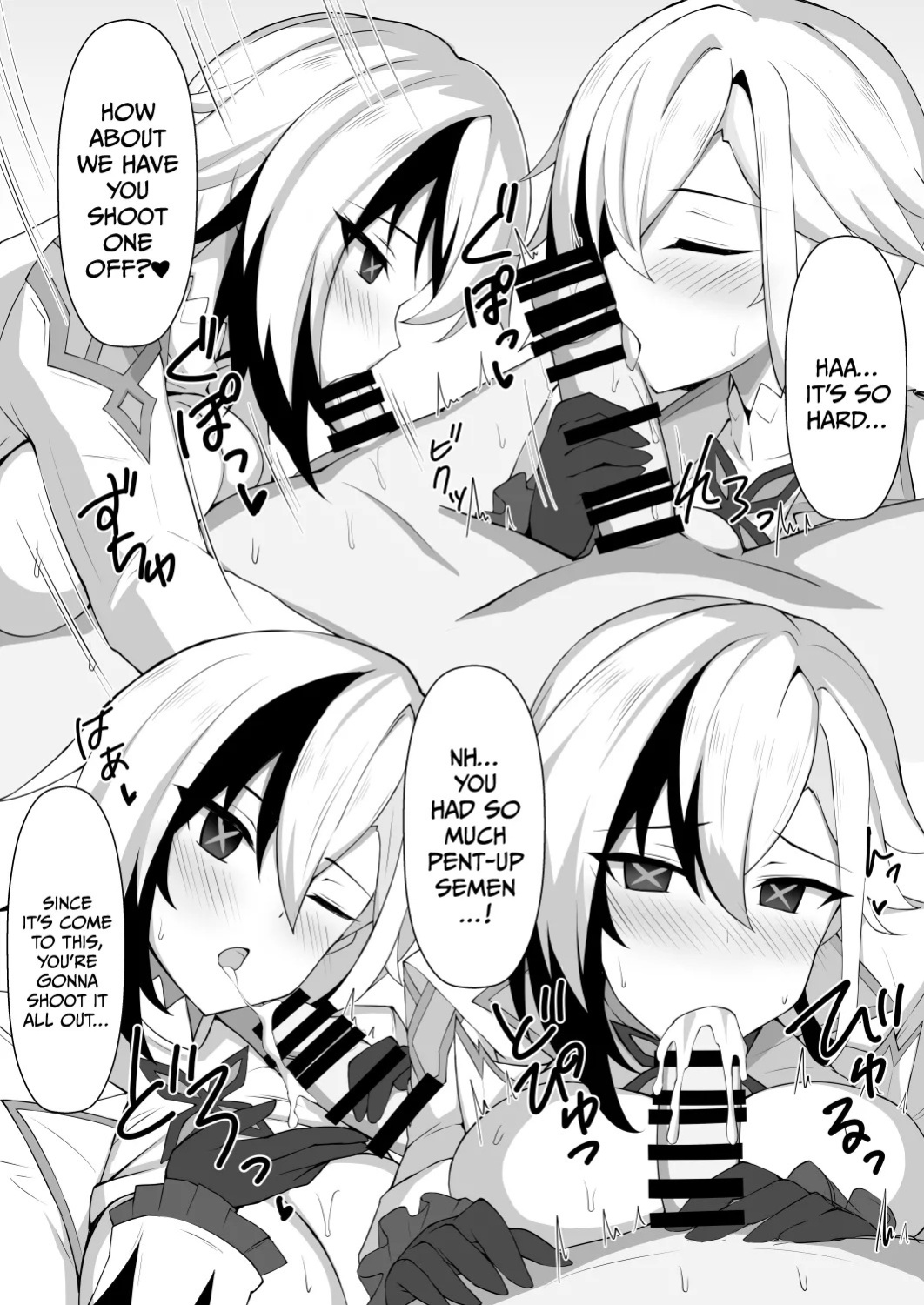 [Kyojinkou (Toyo)] OPPAI IMPACT F (Genshin Impact) [Digital] [English] {Doujins.com}
