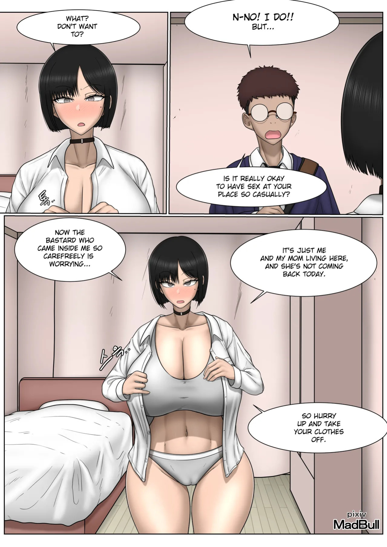 [MadBull] The Breast Milk Selling Girl 1-5 [English]