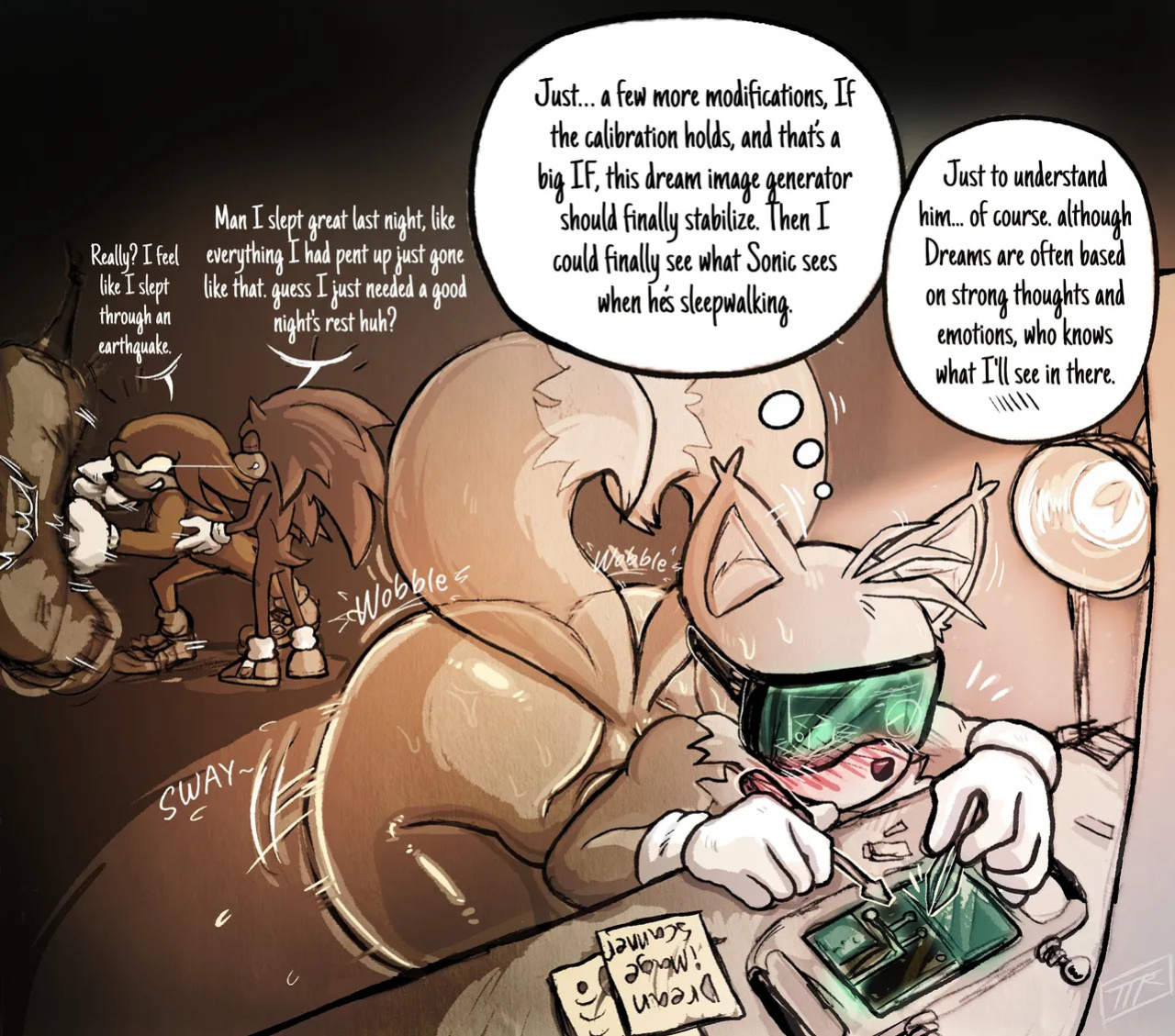 [KojoArts] Tails' big sleepover (Sonic the Hedgehog) (Ongoing)