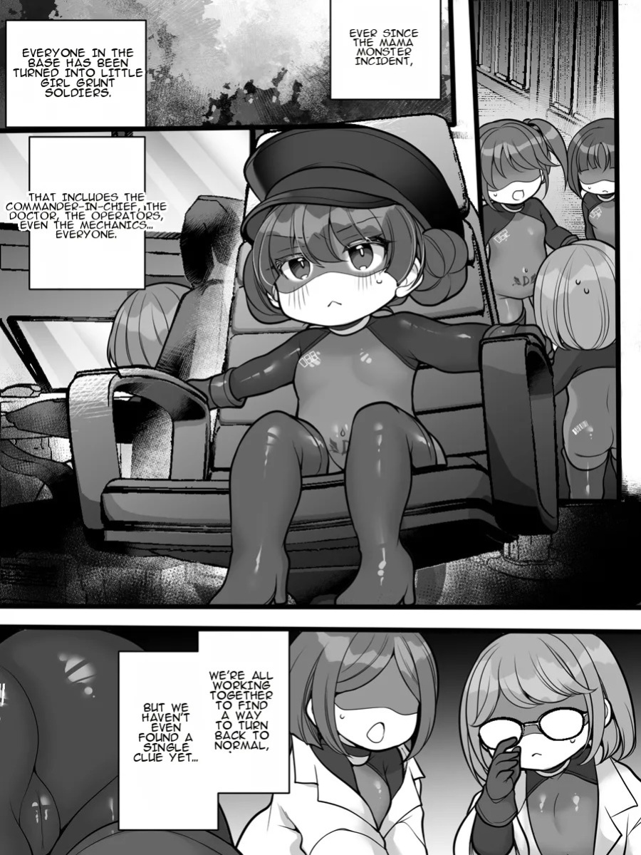 [Amuai Okashi Seisakusho (Reitou Mikan)] Moto Hero no Omorashi Sentouin wa Mama ni wa Katemasen! | A Former Hero Who Wets Herself in Battle Can't Beat Her Mom!