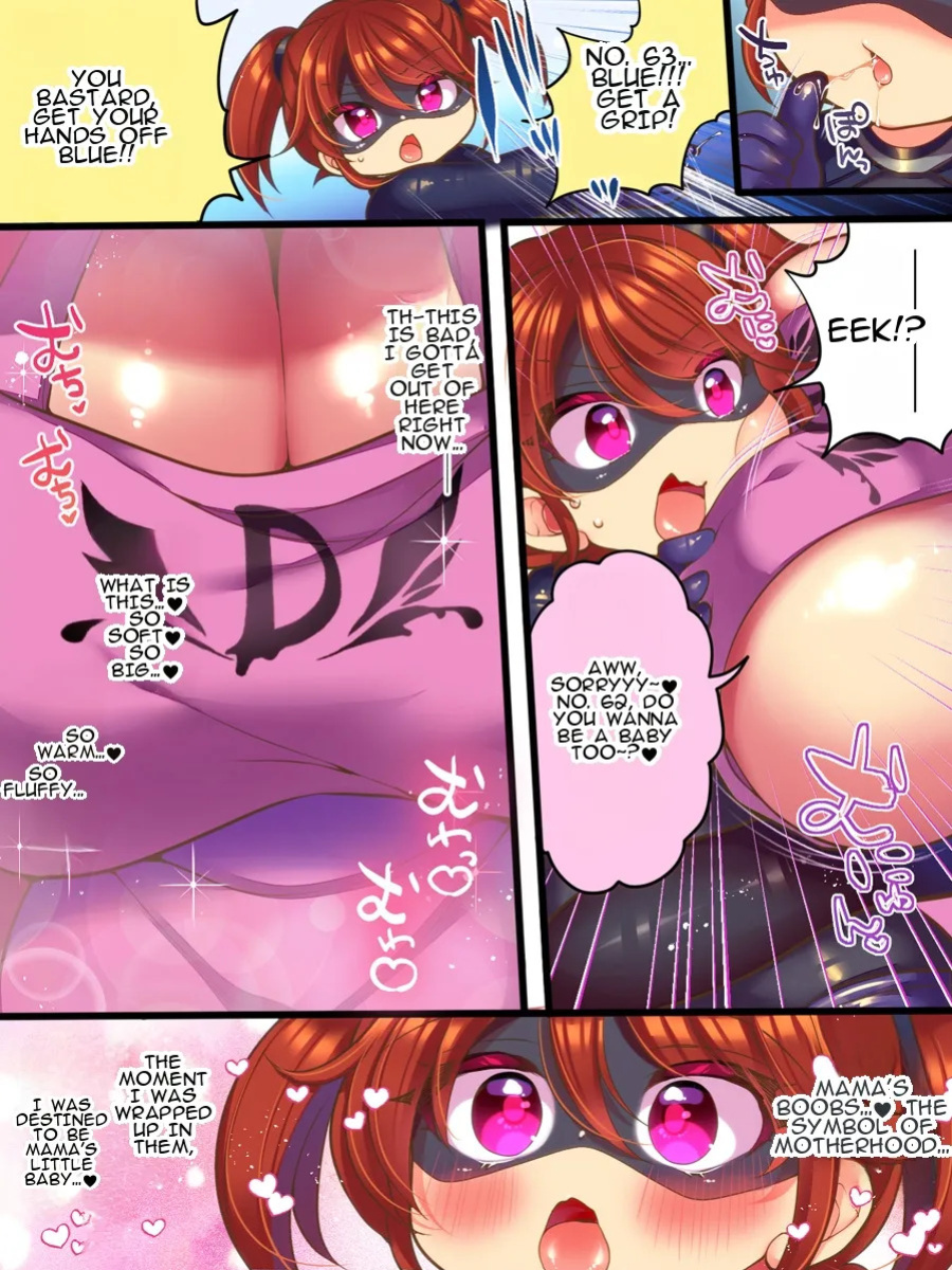[Amuai Okashi Seisakusho (Reitou Mikan)] Moto Hero no Omorashi Sentouin wa Mama ni wa Katemasen! | A Former Hero Who Wets Herself in Battle Can't Beat Her Mom!