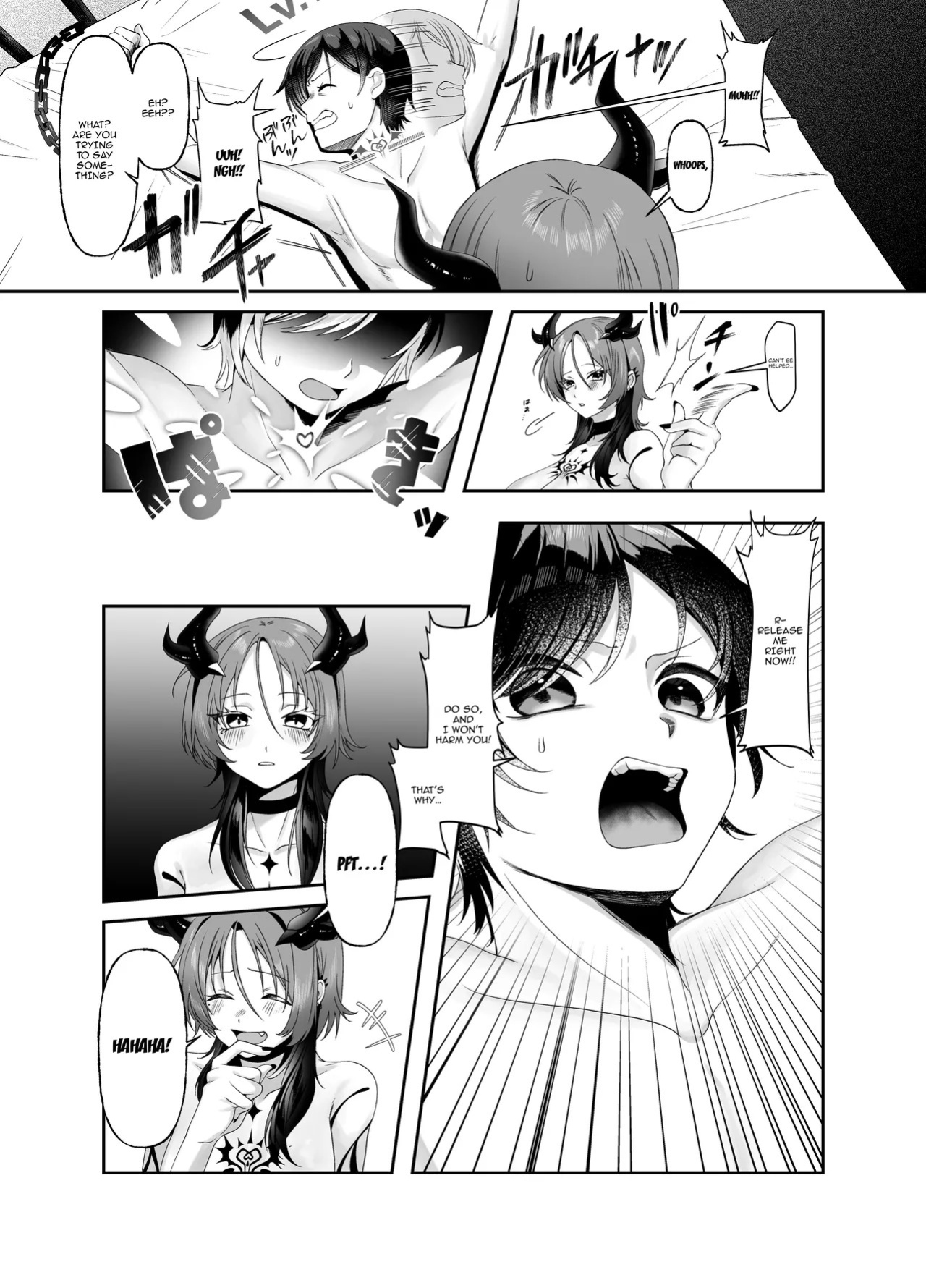 [Permission (Alisame)] Yuusha no Haikijou de Succubus ni Mujihi ni Level Drain Sareru Ohanashi | Story Where I Get My Levels Mercilessly Drained Out Of Me By a Succubus In A Hero Disposal Facility [English] {Doujins.com}