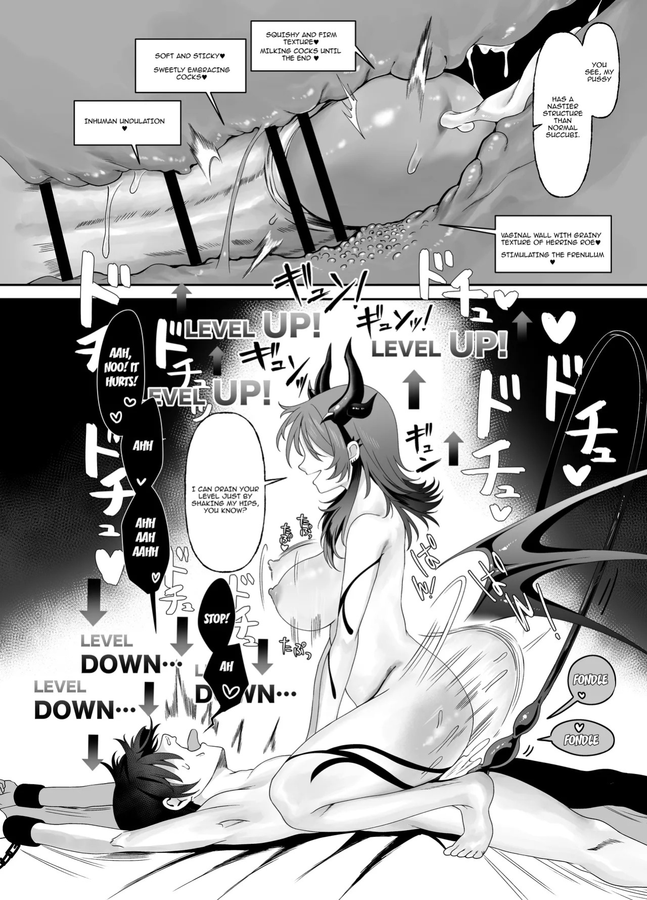 [Permission (Alisame)] Yuusha no Haikijou de Succubus ni Mujihi ni Level Drain Sareru Ohanashi | Story Where I Get My Levels Mercilessly Drained Out Of Me By a Succubus In A Hero Disposal Facility [English] {Doujins.com}