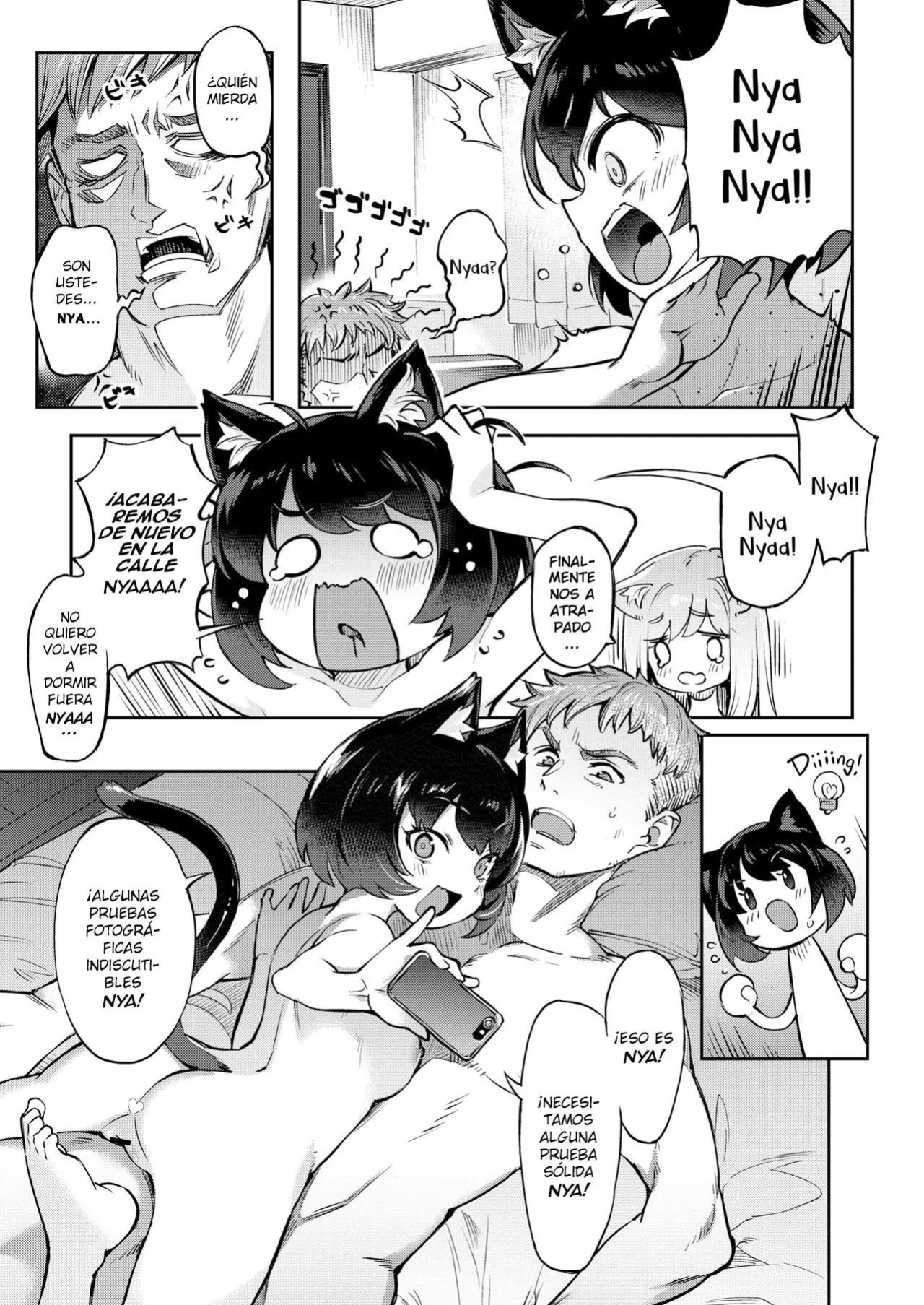 [Super Zombie] Oshikake Nyanko | Gatitas no invitadas 1 - 3