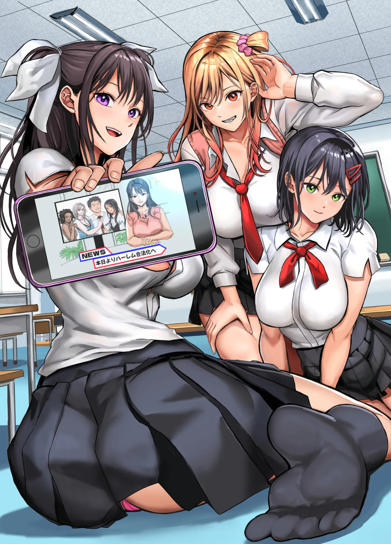 [Hokekiyo Carnival (Houhokekiyo)] Mujintou Sounan Harem | Deserted Island Castaway Harem [English] {Doujins.com}