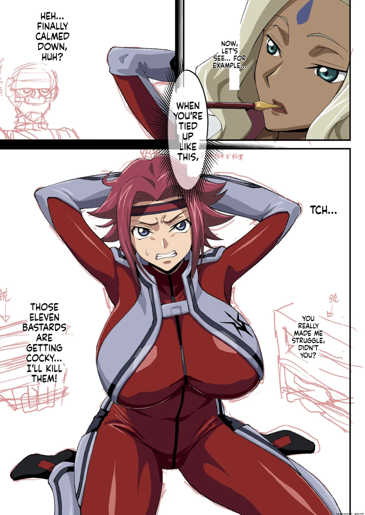 [Iwao] Kallen Manga (Kari) 1+2+3+4 (Code Geass: Lelouch of the Rebellion)