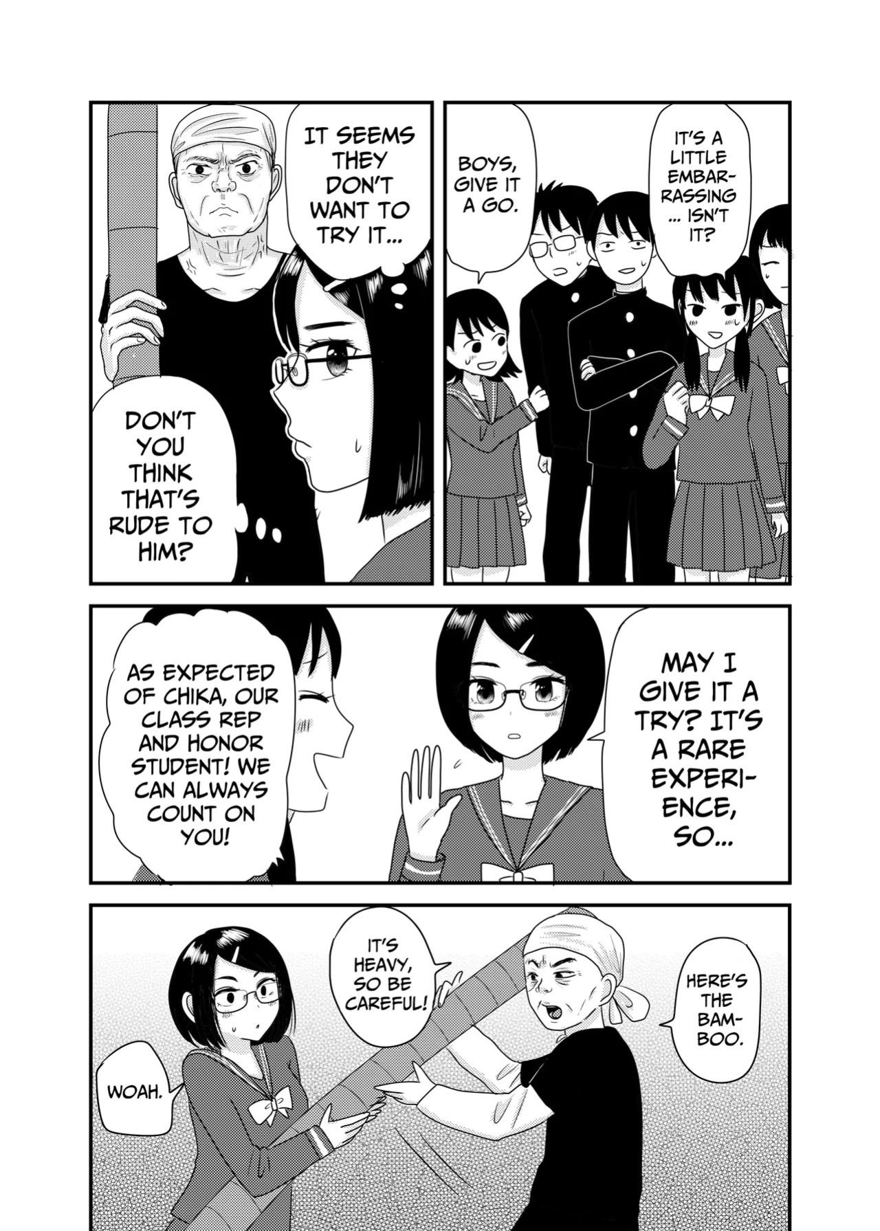 [Mizuko no Pasta (Kinoko Kurage)] Fully Naked Humiliating Bamboo Kneaded Ramen Noodles [English] [Translators Unite] [Digital]