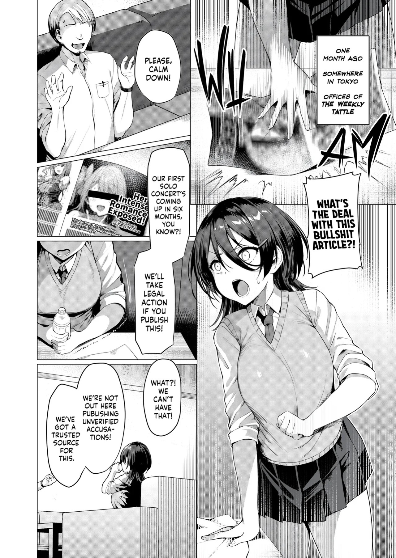 [Vpan's EXTASY (Satou Kuuki)] Kegareboshi Ao | Falling Star: Azure [English] [J18] [Decensored] [Digital]