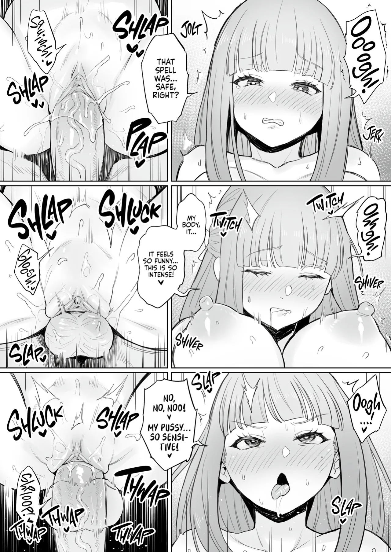 [COMEX (Zhen Lu)] Chinchin ga Ookiku Naru Mahou | A Spell That Makes Your Dick Bigger (Sousou no Frieren) [English] [J18] [Decensored] [Digital]
