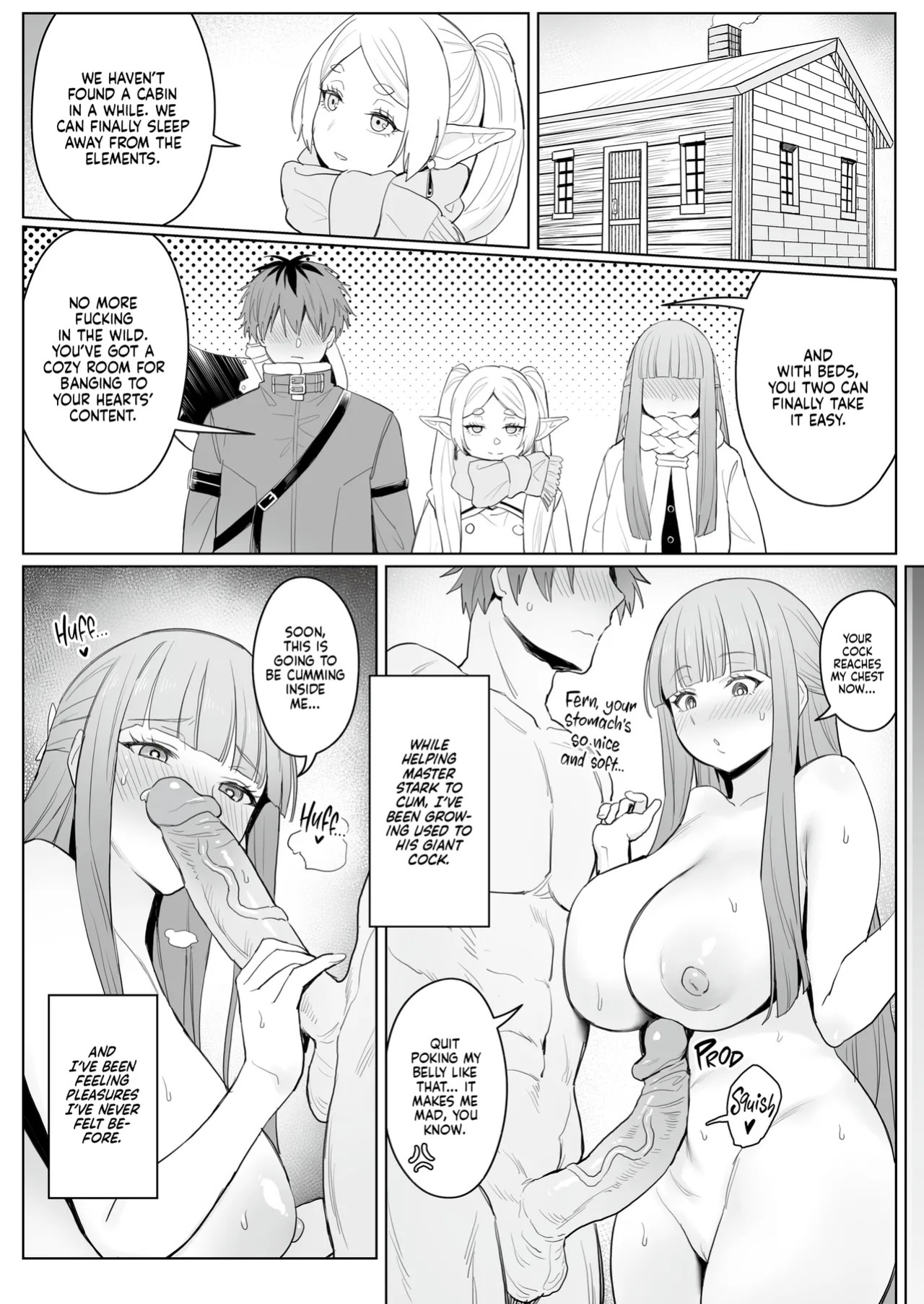 [COMEX (Zhen Lu)] Chinchin ga Ookiku Naru Mahou | A Spell That Makes Your Dick Bigger (Sousou no Frieren) [English] [J18] [Decensored] [Digital]