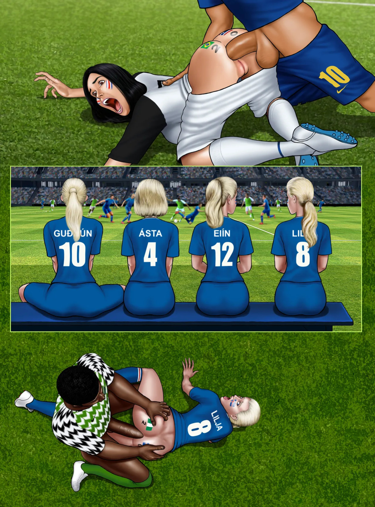 [Extro] FIFA World Cup Russia 2018 - Soccer Hentai [Revised]