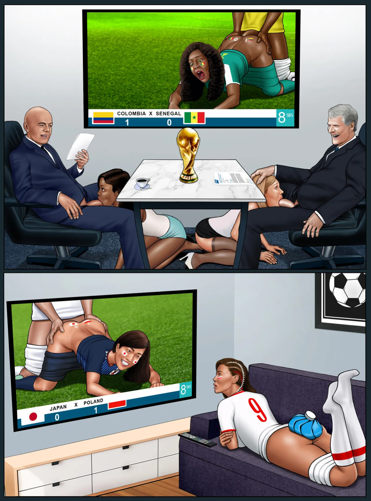 [Extro] FIFA World Cup Russia 2018 - Soccer Hentai [Revised]