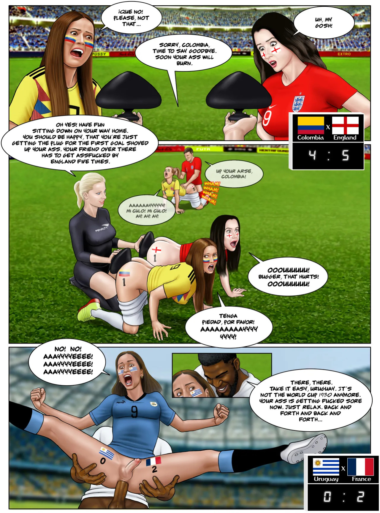 [Extro] FIFA World Cup Russia 2018 - Soccer Hentai [Revised]