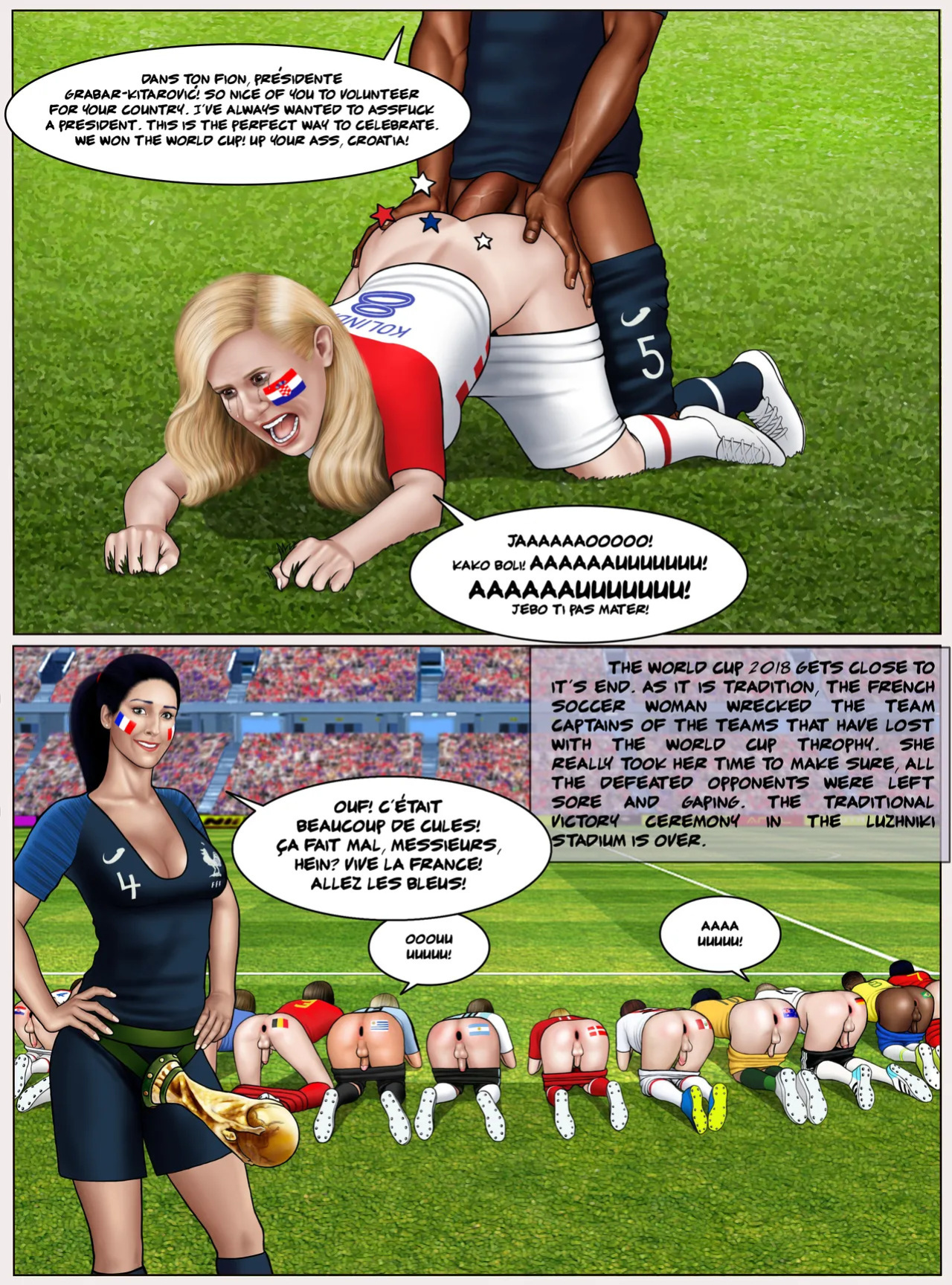 [Extro] FIFA World Cup Russia 2018 - Soccer Hentai [Revised]