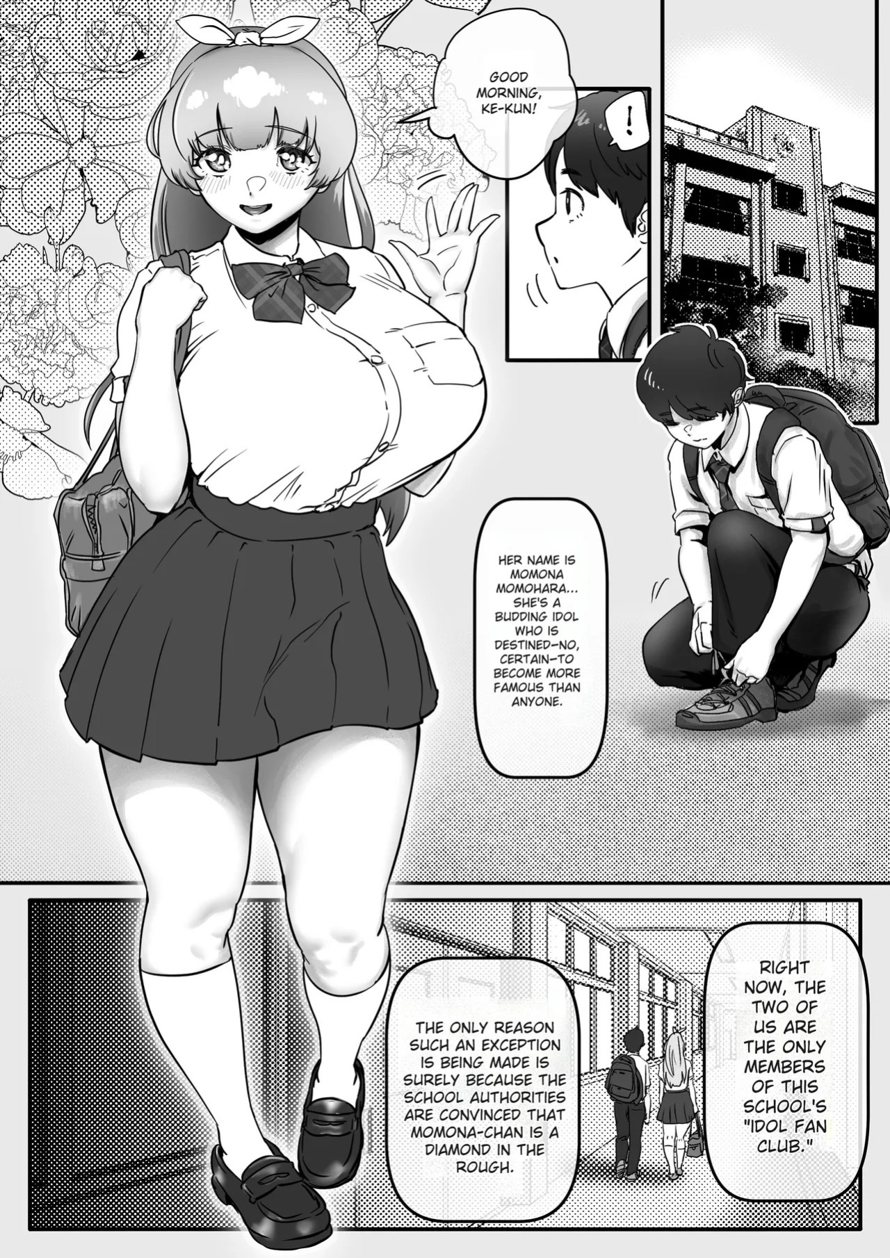 [Jzargo] Osananajimi to Musubareru Hazu datta Idol Shibou Momona-chan ga Ojisan no Aijin ni Naru Hanashi. | The Story of Momona-chan, an Aspiring Idol Who Was Supposed to End Up With Her Childhood Friend, but Ends Up Becoming an Older Man's Mistress. [Eng