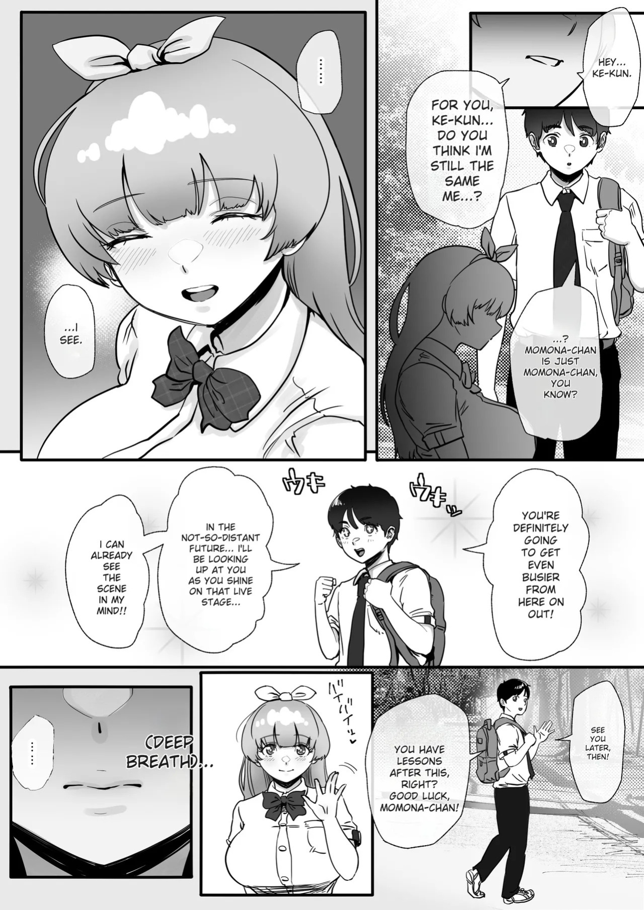 [Jzargo] Osananajimi to Musubareru Hazu datta Idol Shibou Momona-chan ga Ojisan no Aijin ni Naru Hanashi. | The Story of Momona-chan, an Aspiring Idol Who Was Supposed to End Up With Her Childhood Friend, but Ends Up Becoming an Older Man's Mistress. [Eng